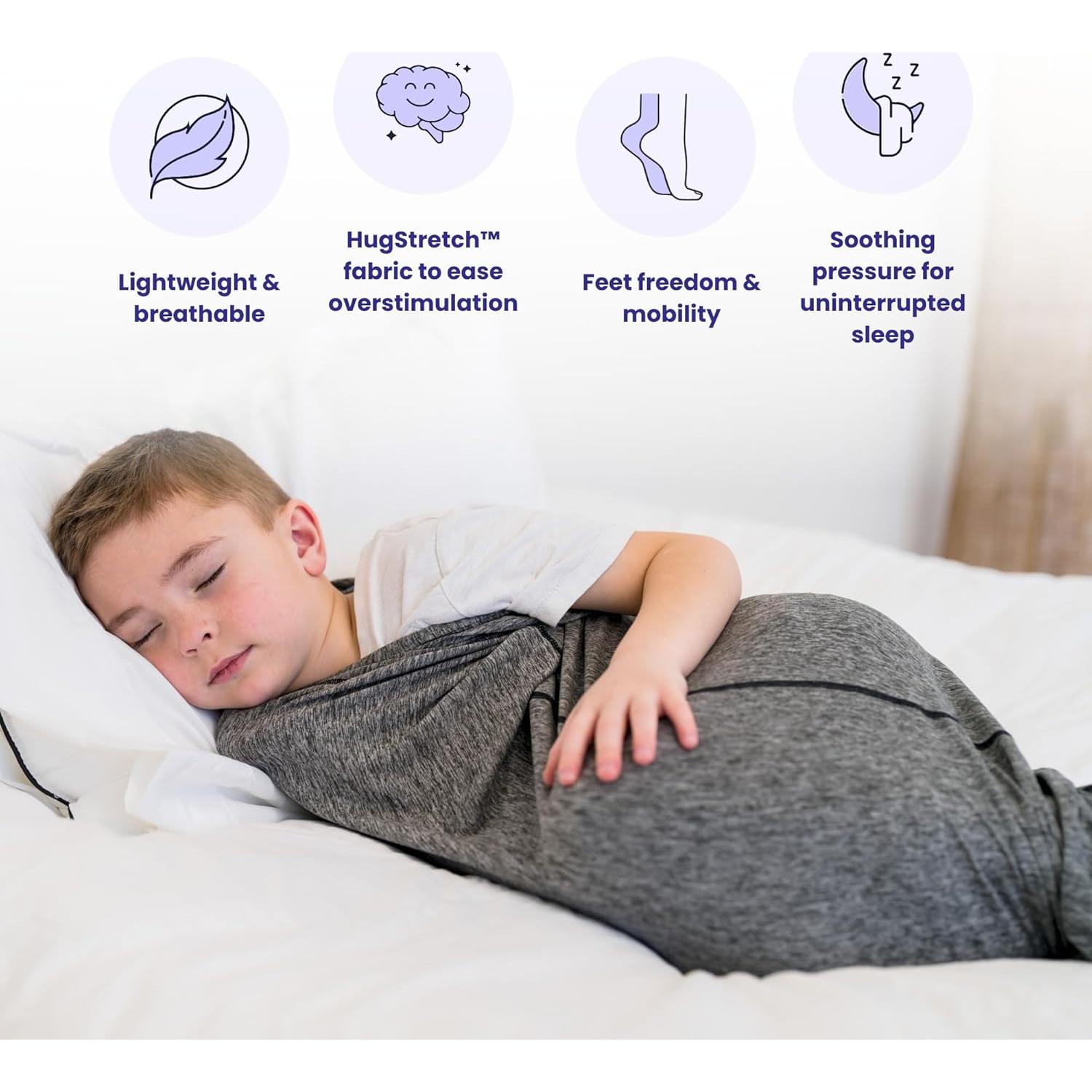 Manta Ponible Hug Sleep Pod Adolescente Turquesa 10-14 Años