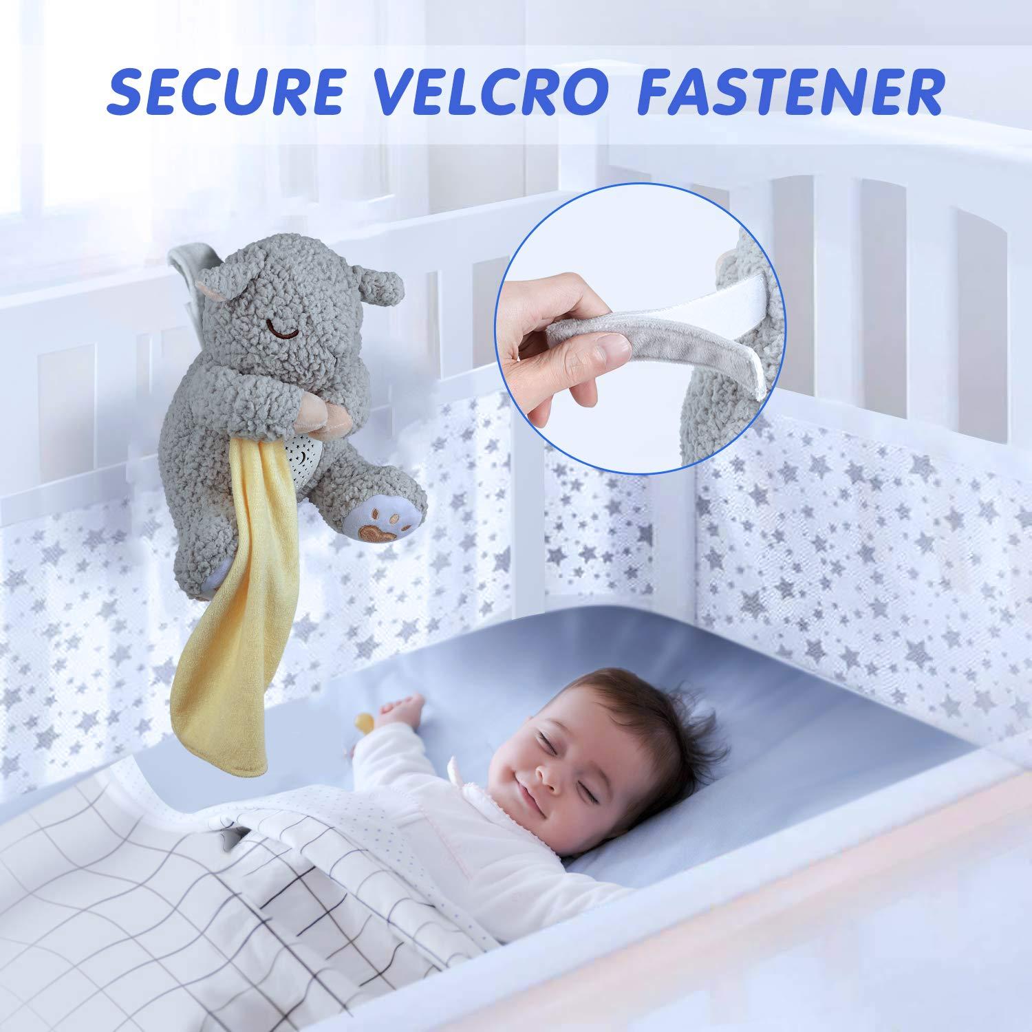 BEREST Oso Soporte de Sueño Recargable para Bebés con Sensor