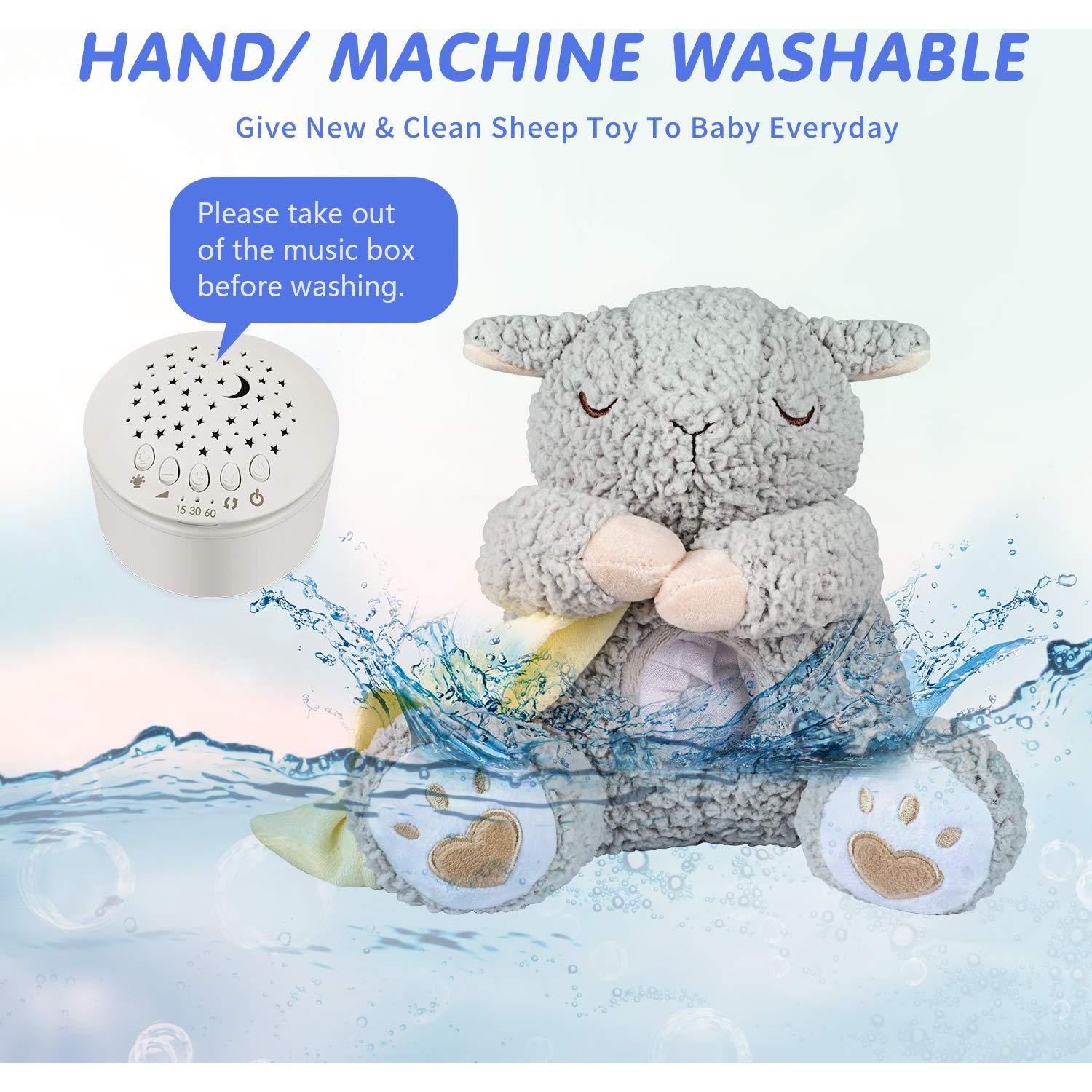 BEREST Oso Soporte de Sueño Recargable para Bebés con Sensor