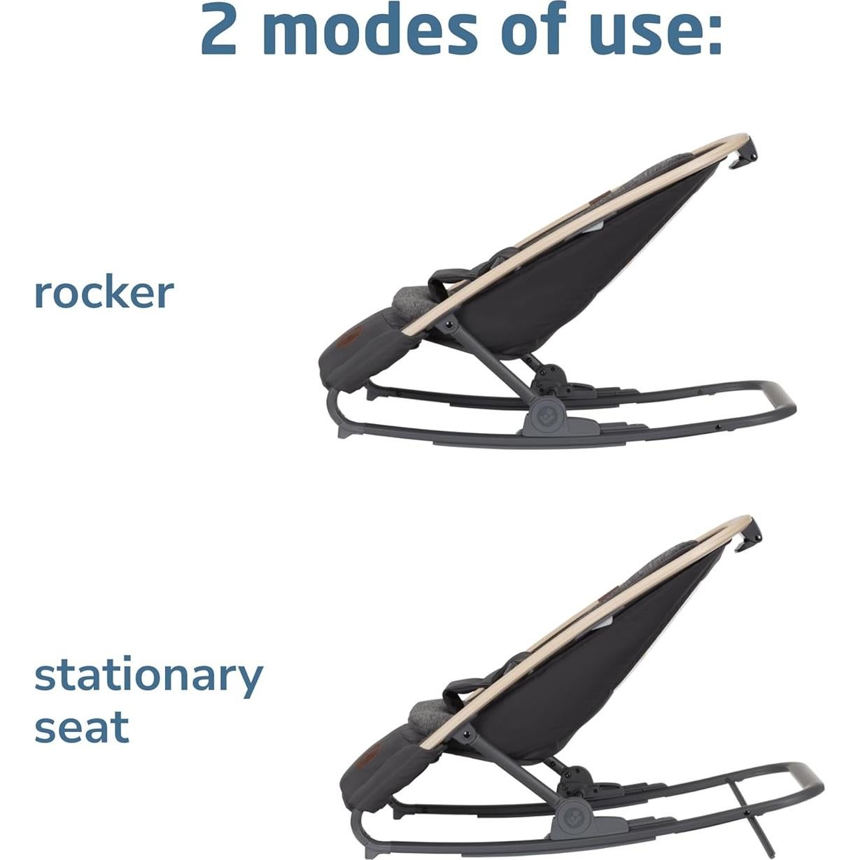 Silla de Balanceo 2-en-1 Maxi-Cosi Kori Grafito Clásico