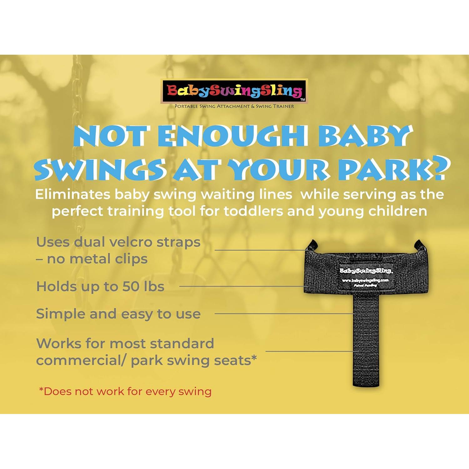 Accesorio de Columpio BabySwingSling para Bebés - Soporta 22 kg