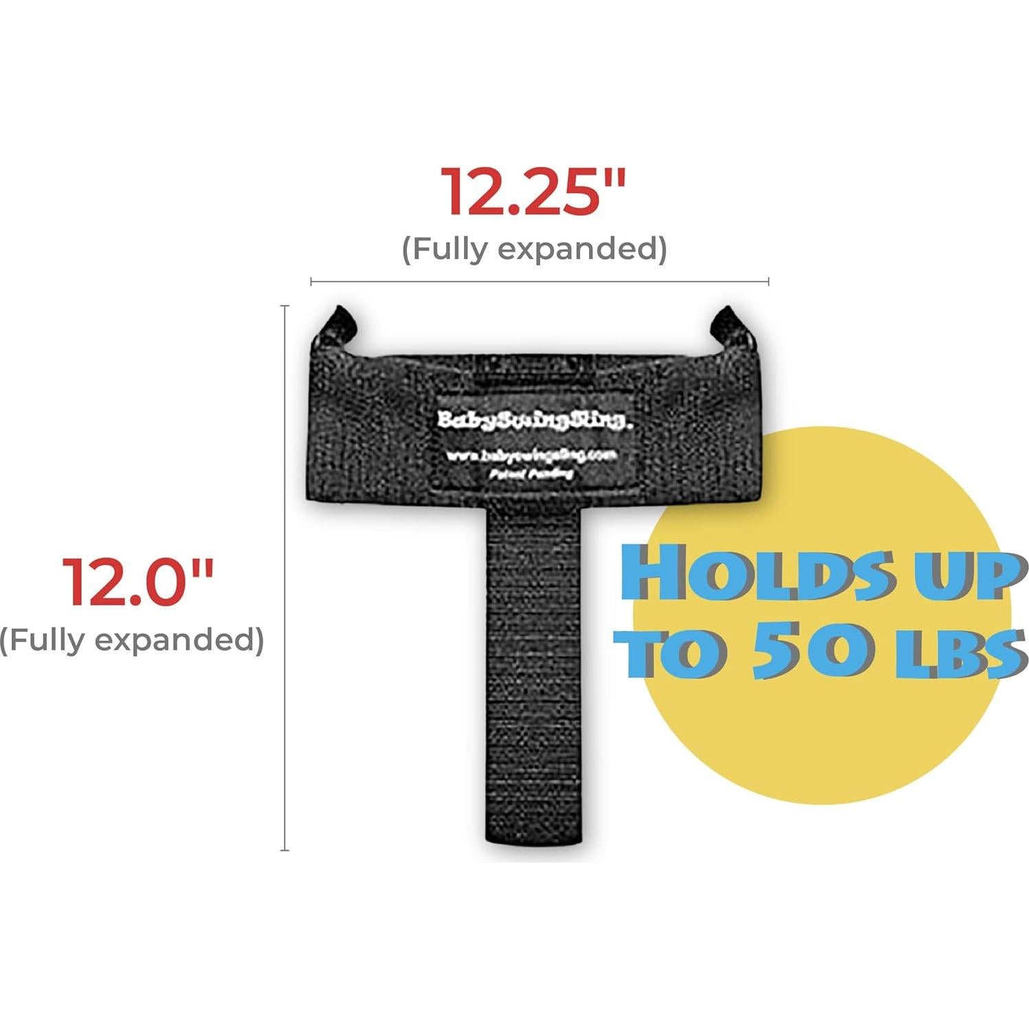 Accesorio de Columpio BabySwingSling para Bebés - Soporta 22 kg