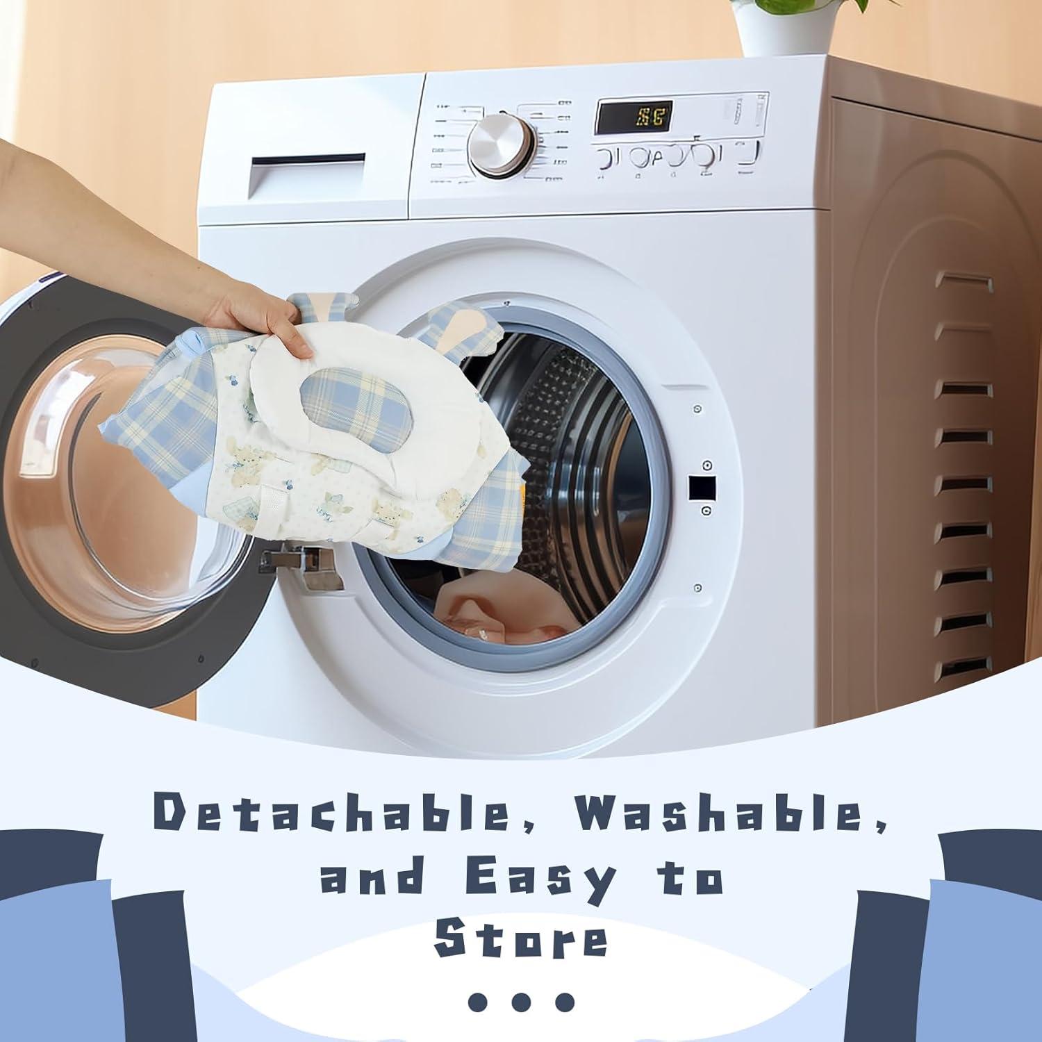 Hamaca Portátil para Bebés SG2401 Azul, 5 Velocidades, Música