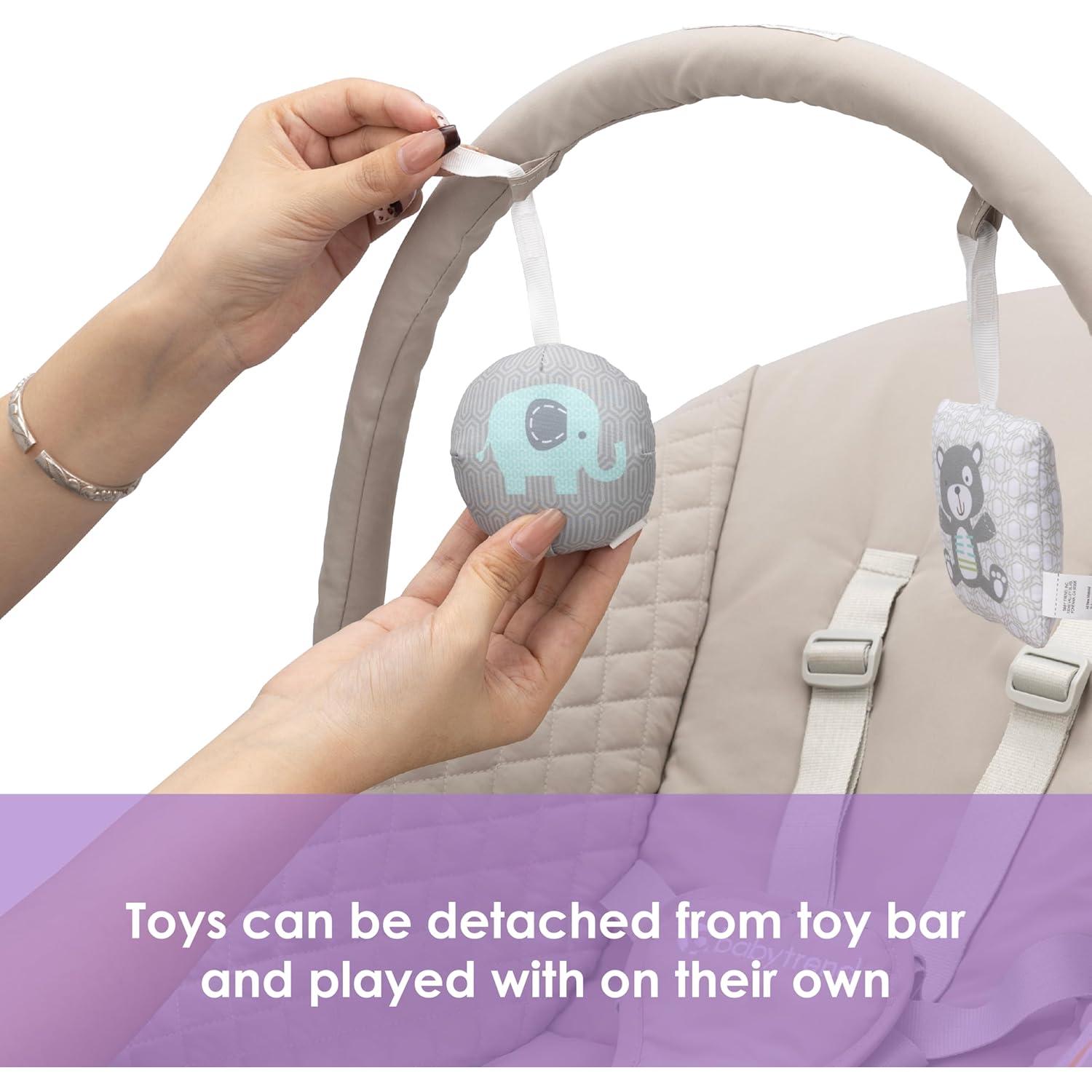 Silla N' Balanceo Portátil Baby Trend Tan Dash 3.5 kg