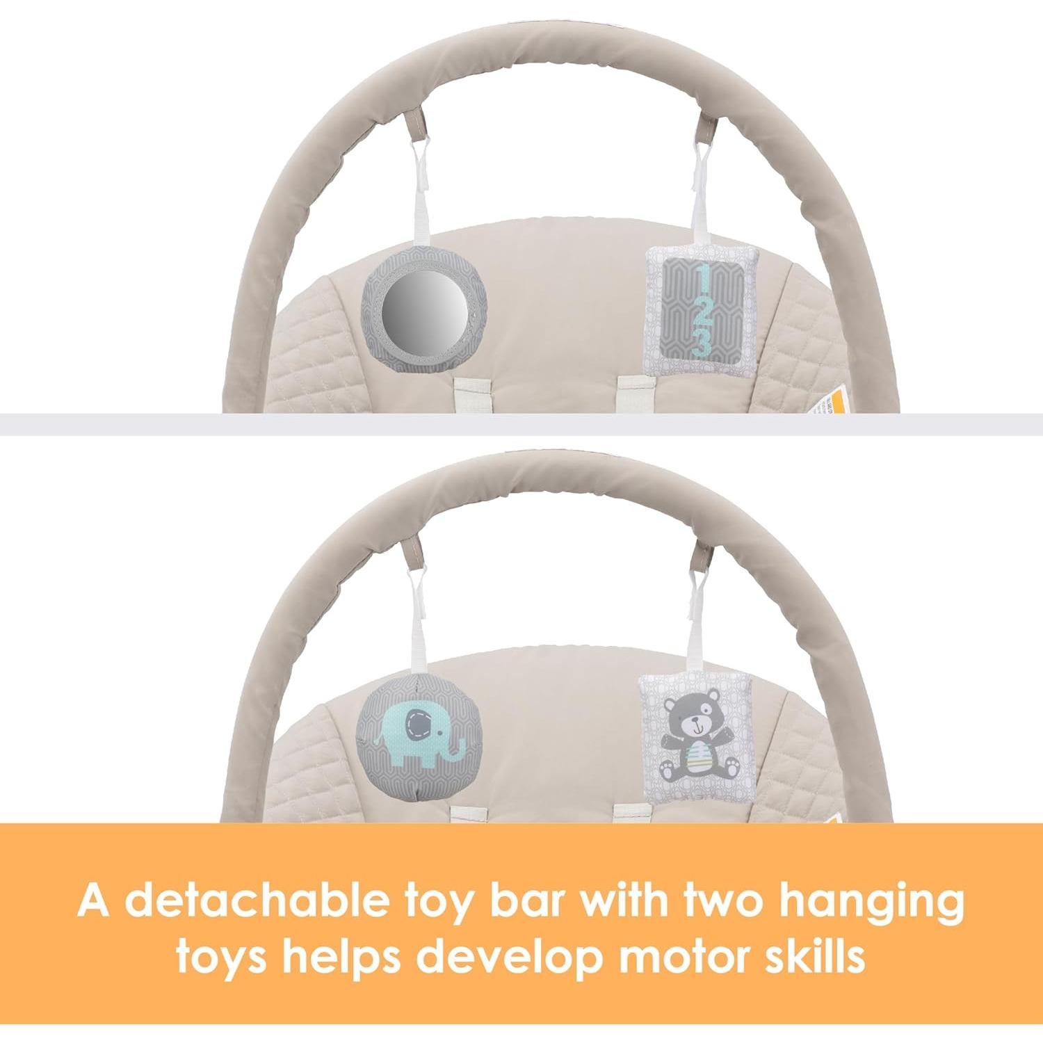 Silla N' Balanceo Portátil Baby Trend Tan Dash 3.5 kg