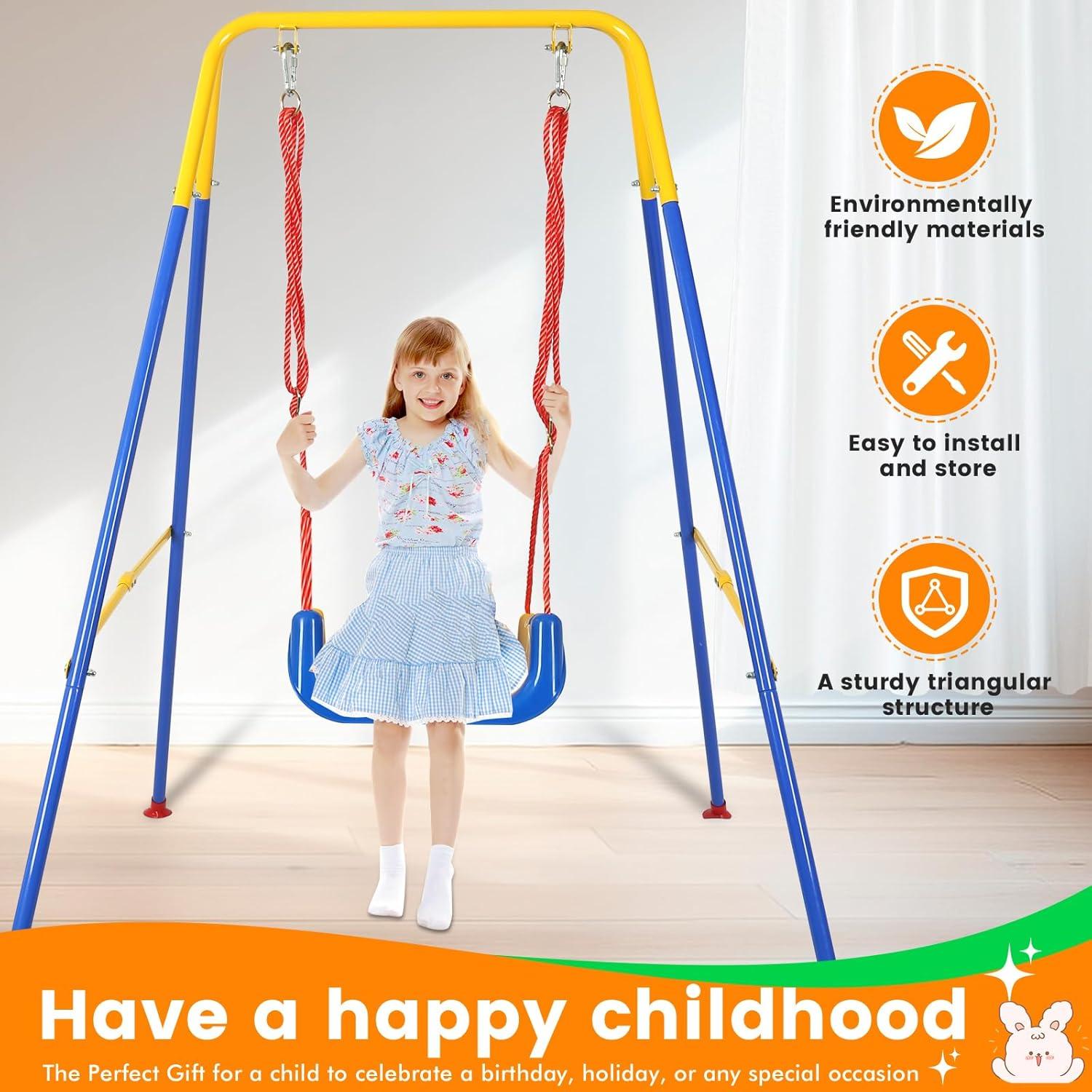 Columpio 3 en 1 Rormcheny para Bebés y Niños Pequeños