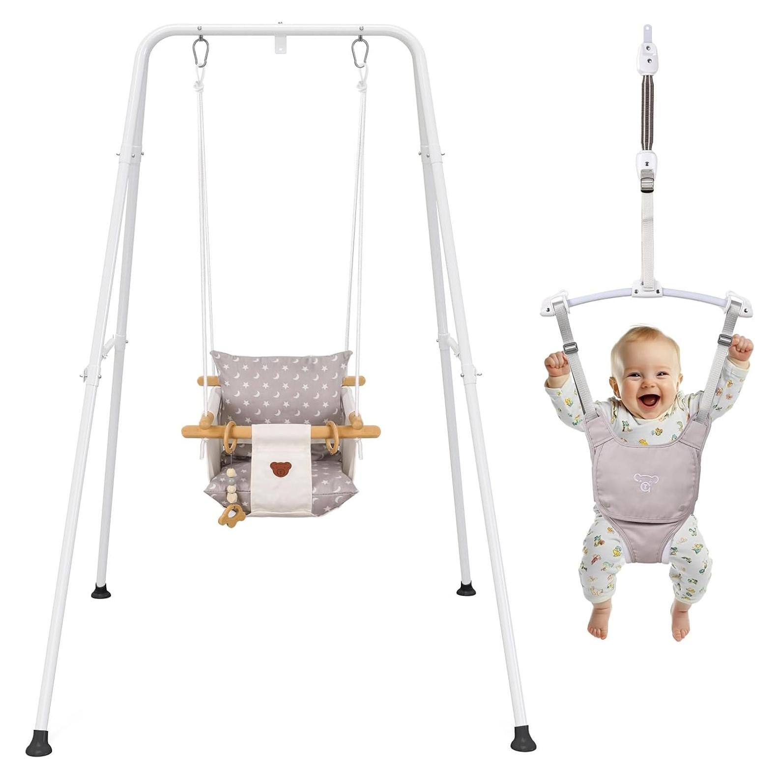 Saltarín y Columpio 2 en 1 G Taleco Gear Blanco