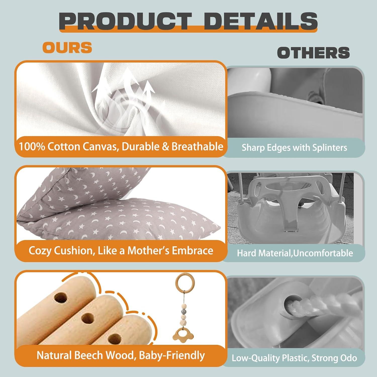 Saltarín y Columpio 2 en 1 G Taleco Gear Blanco