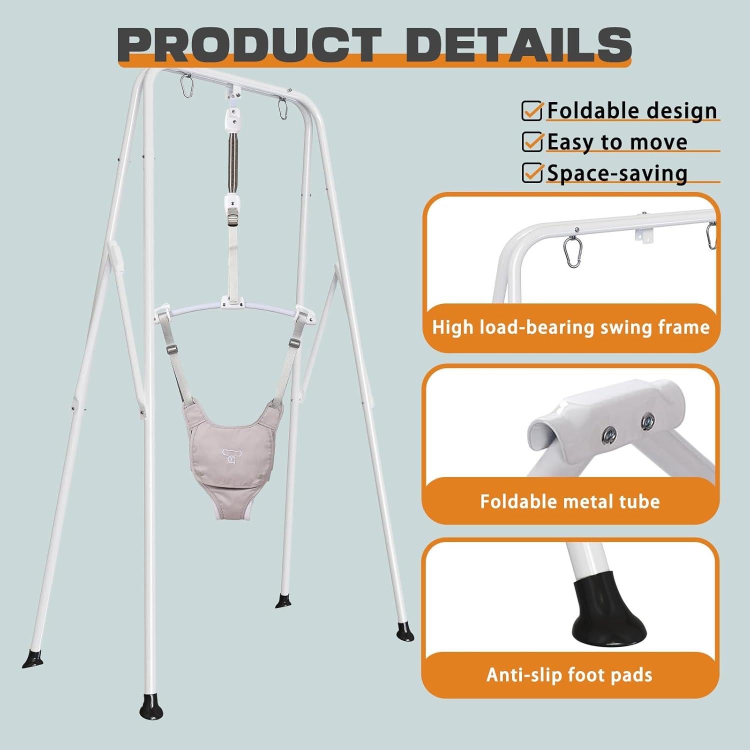 Saltarín y Columpio 2 en 1 G Taleco Gear Blanco