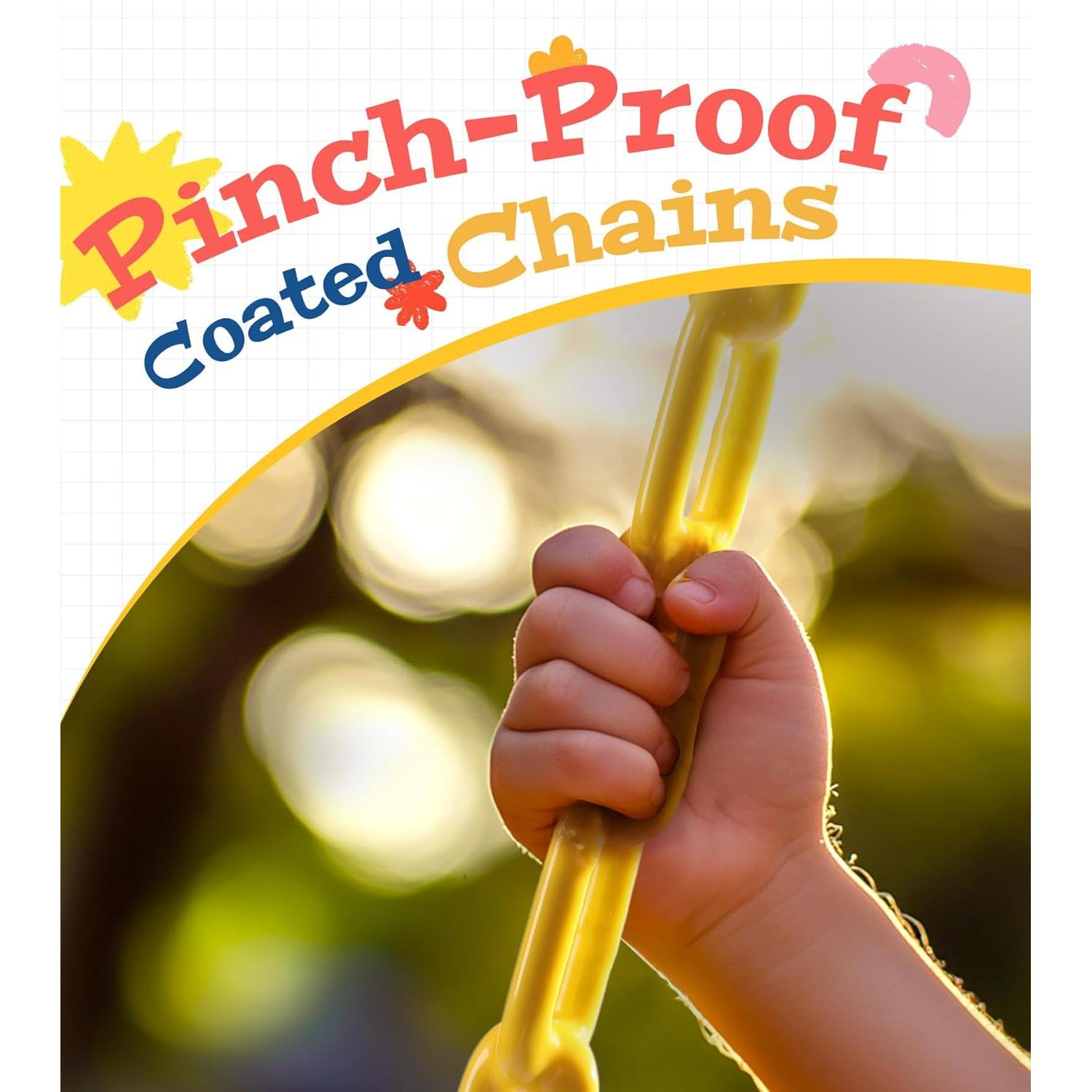 Columpio de Cubo Little Dove Verde con Respaldo Alto 99.79 kg