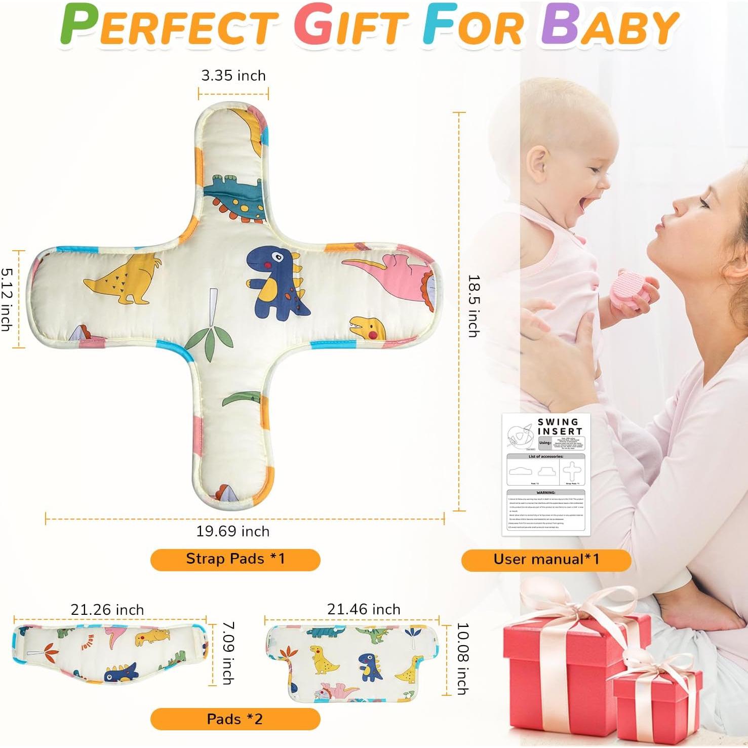 Cojín para Columpio de Niños FEISIKE 50x47 cm Lavable