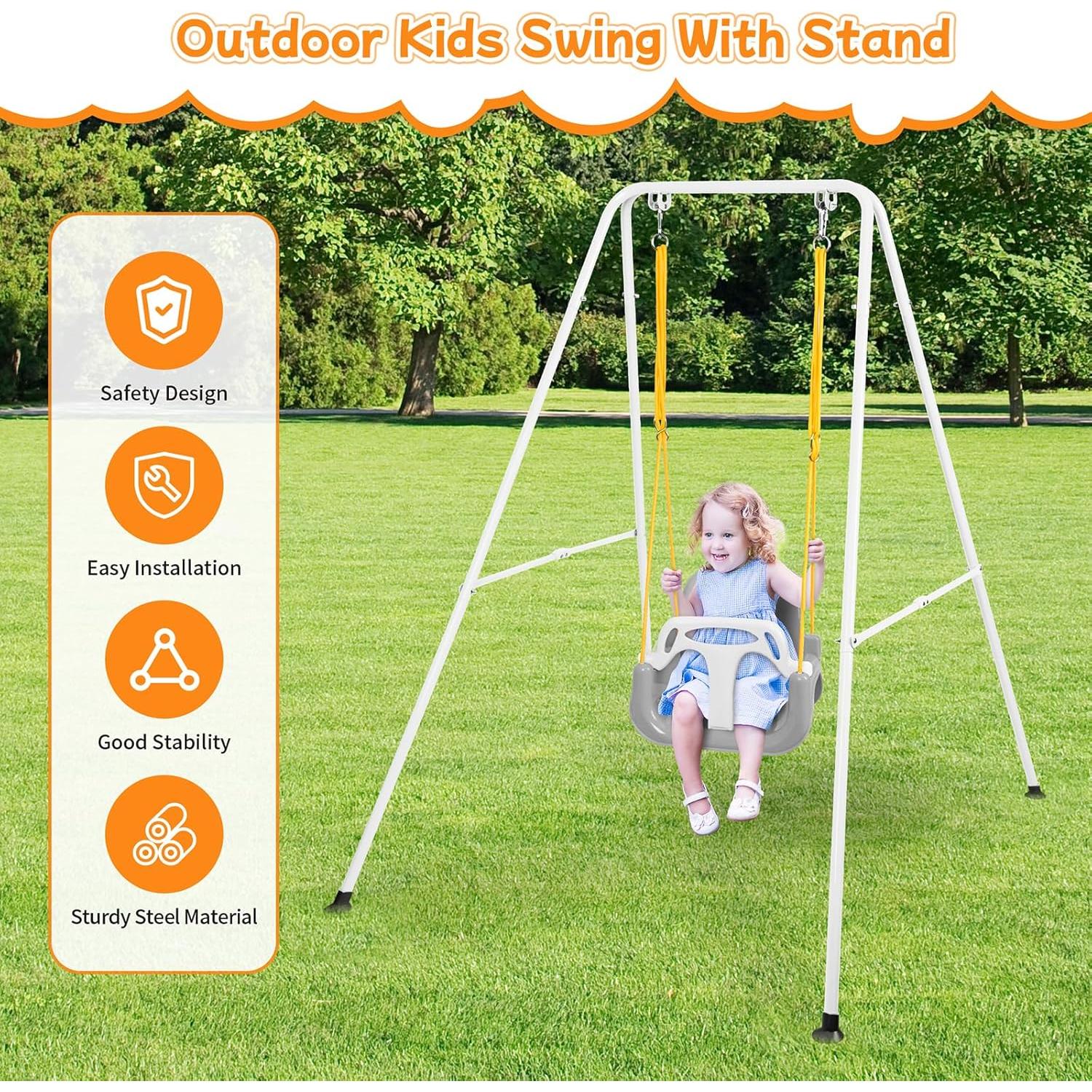 Columpio 3 en 1 UMIKOOL para Bebés y Niños hasta 10 Años