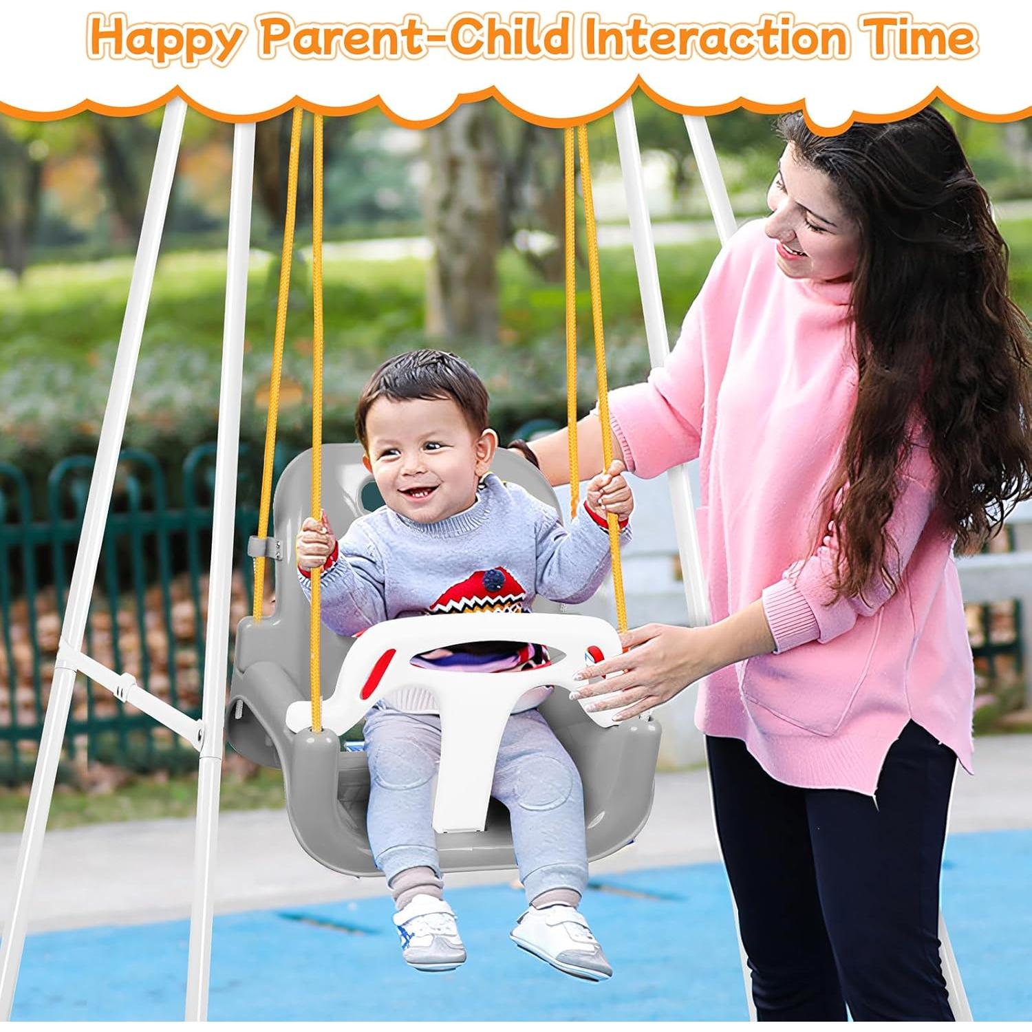 Columpio 3 en 1 UMIKOOL para Bebés y Niños hasta 10 Años