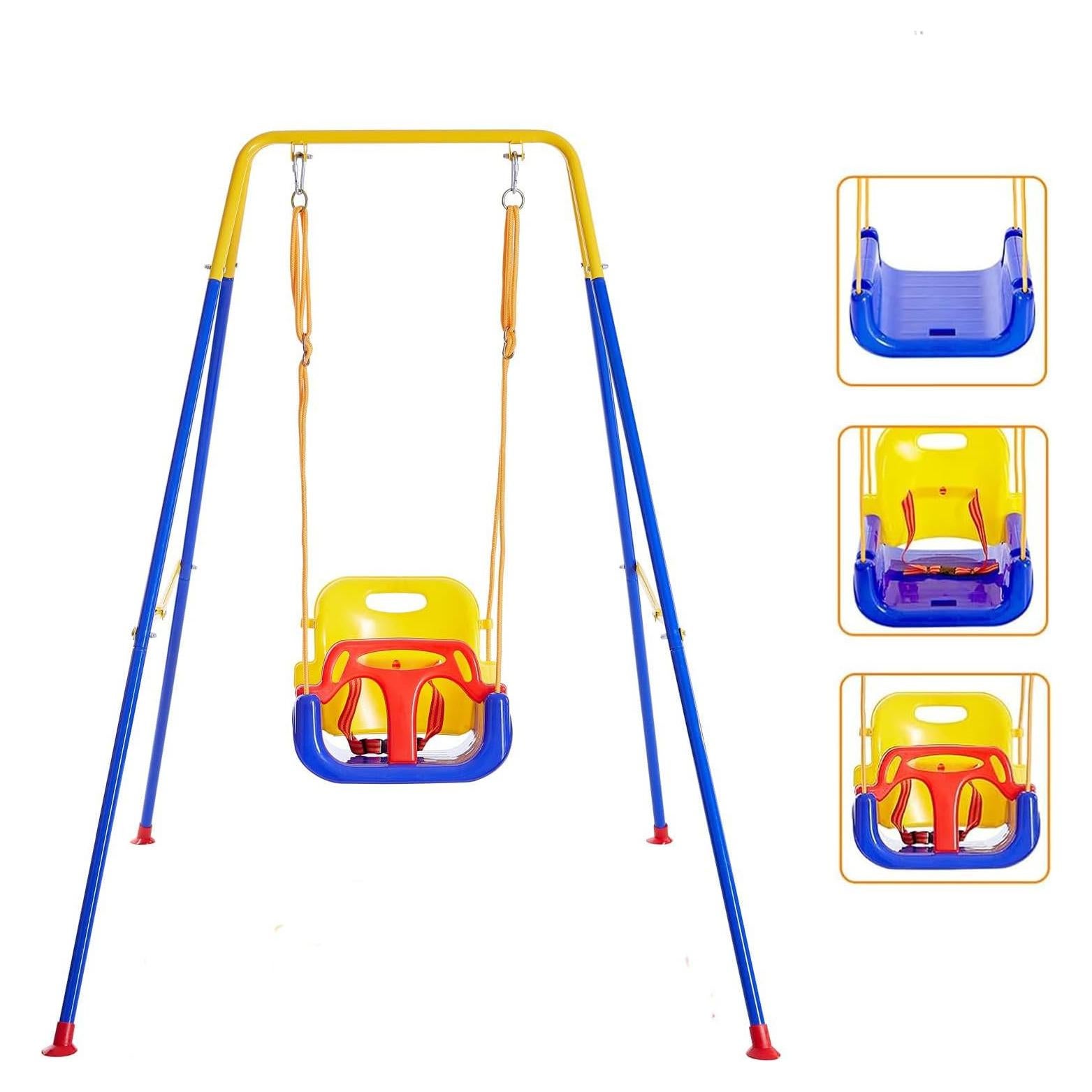 Set de columpio 3 en 1 Trulpro para niños 6 meses a 10 años