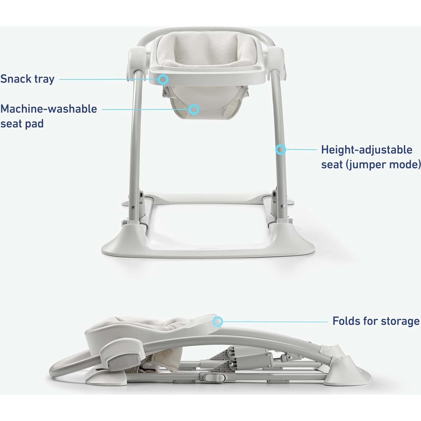 Graco Jumpstart 4-en-1 Rebotador Ajustable para Bebés Mod Lilac