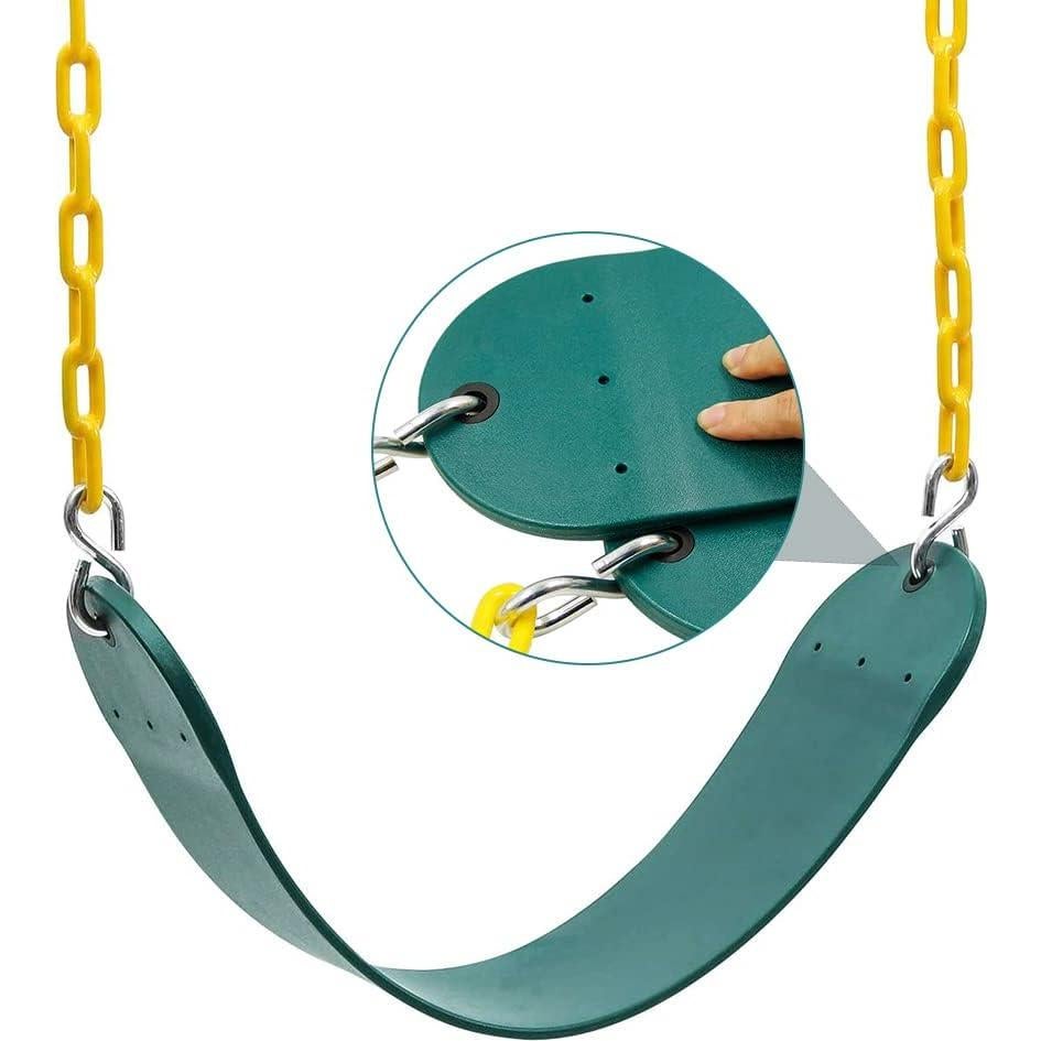 Asiento de columpio de cubo Take Me Away para niños - Verde