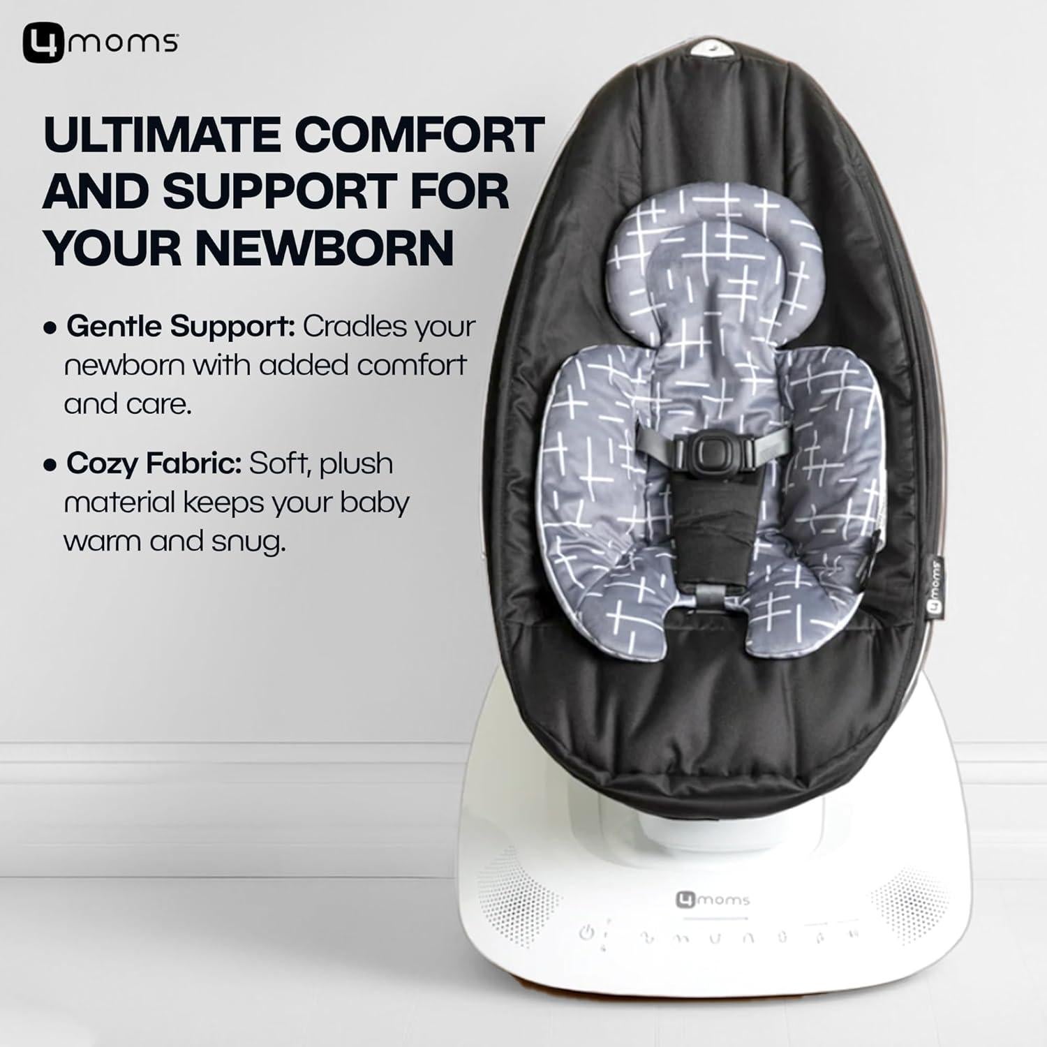 Inserto Reversible para Bebés 4moms - Tela de Felpa Gris