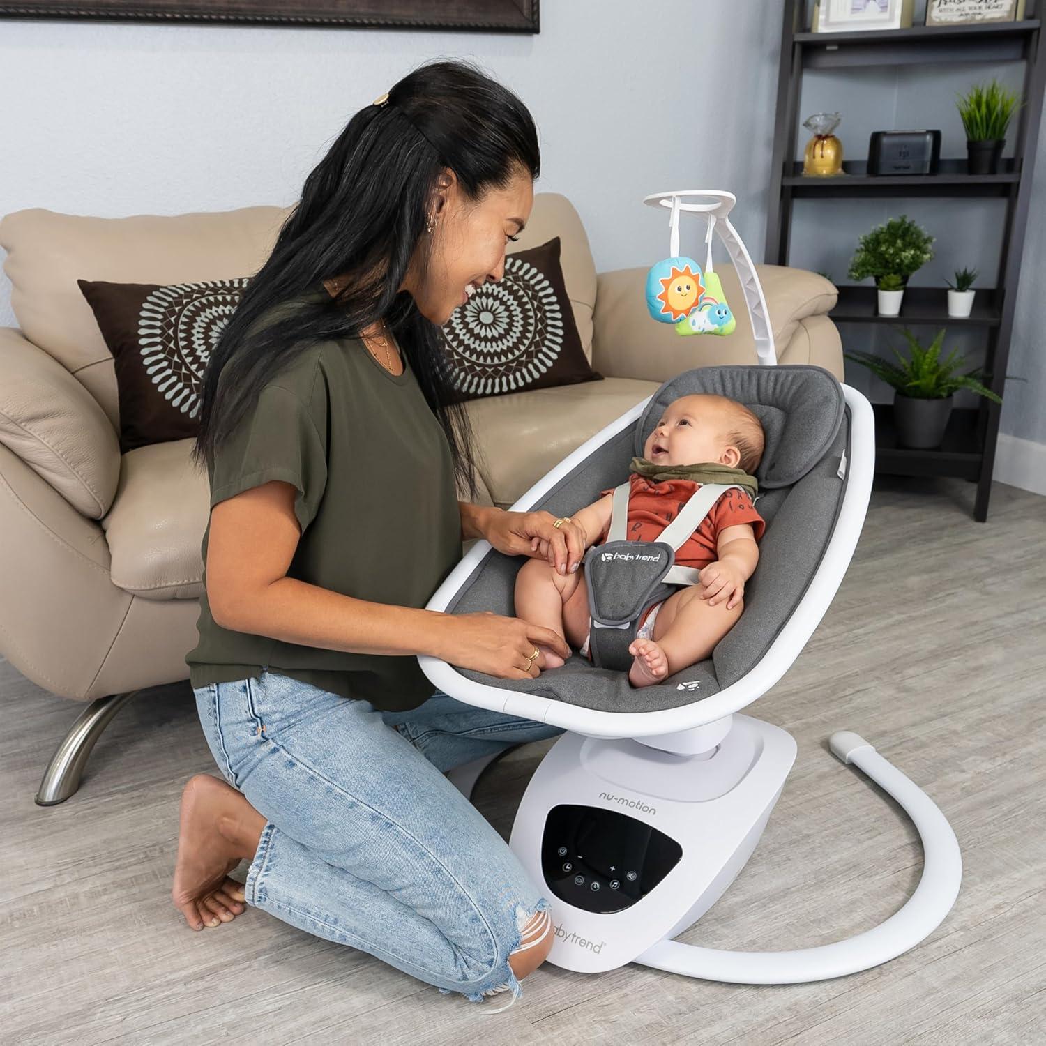 Columpio Baby Trend NuMotion Infinity 5 Modos Tan Dash