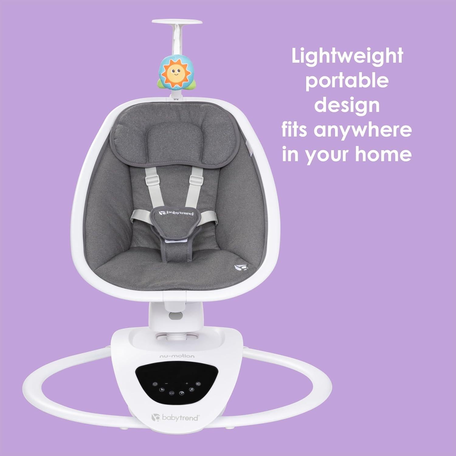 Columpio Baby Trend NuMotion Infinity 5 Modos Tan Dash