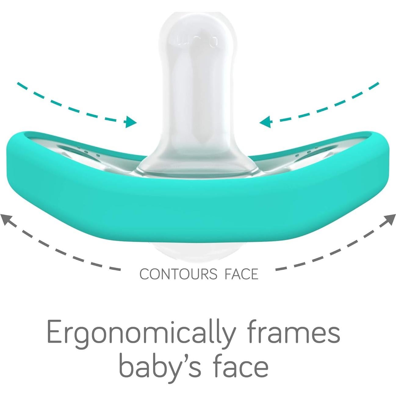 Chupetes Ortodónticos Nanobebe 0-3 Meses 100% Silicona 4pk