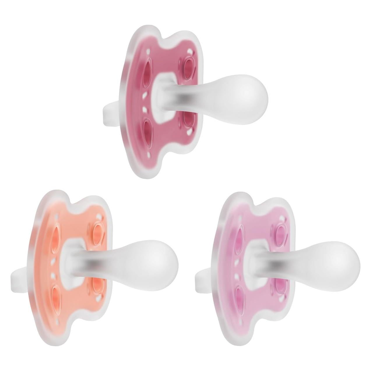 Chupete de Silicona Dr. Brown's Advantage 6-18m Paquete de 3