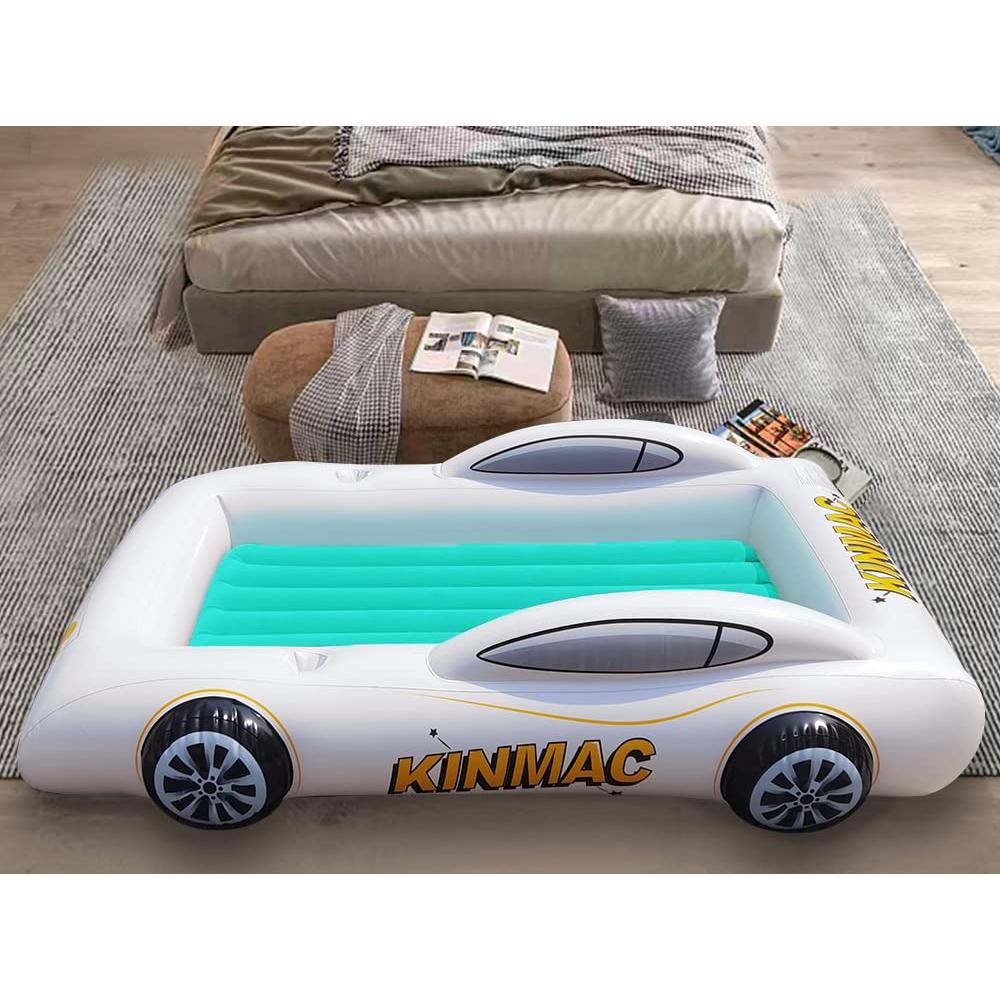 Cama de Viaje Inflable KINMAC para Niños Pequeños Verde