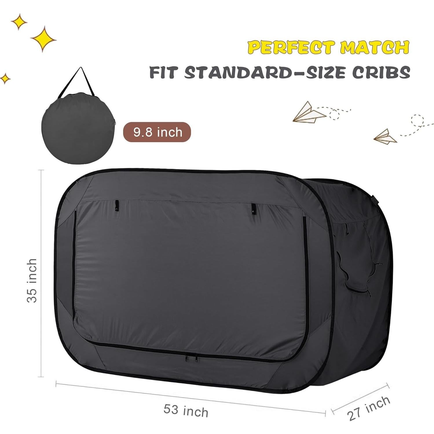 Tienda de Cama para Bebés Porayhut Pop Up 134.6x68.6cm