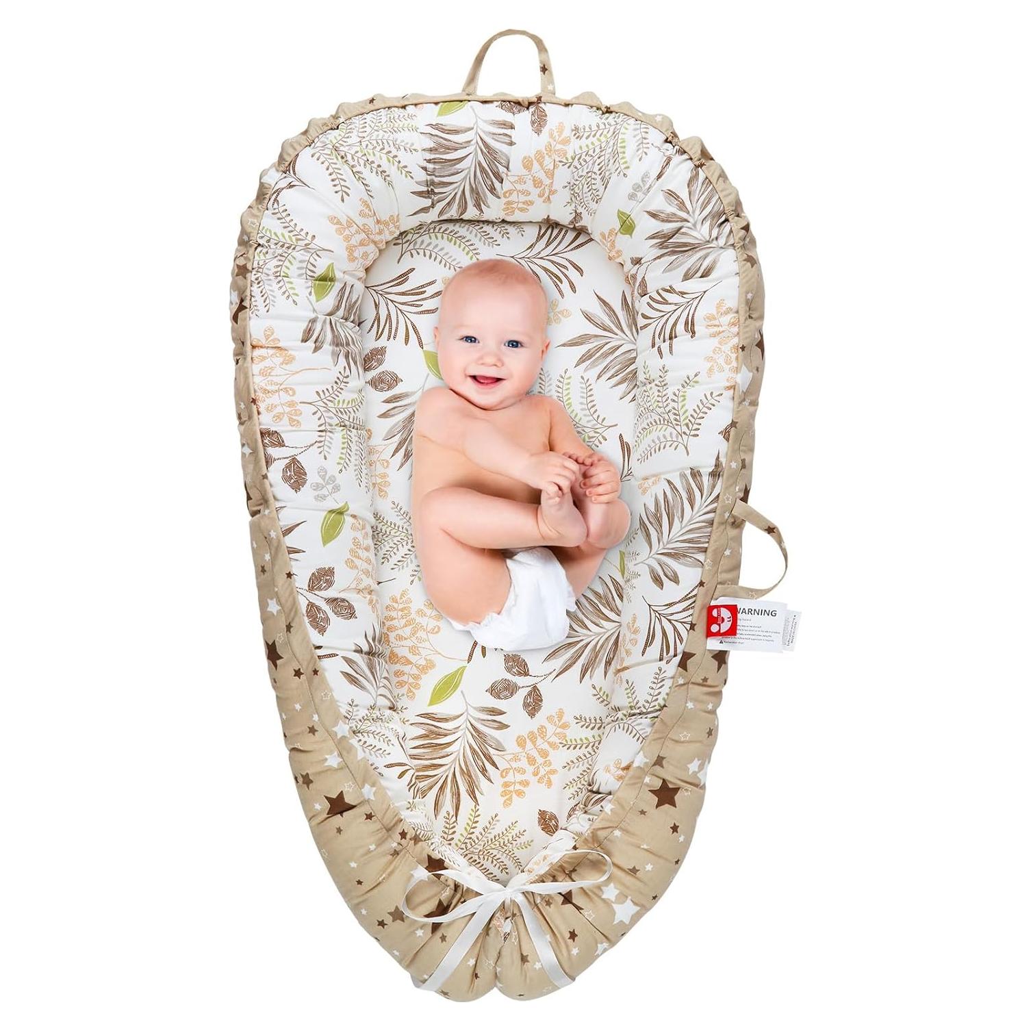 Cojín para Bebés - Asiento Portátil Algodón 100% Orgánico