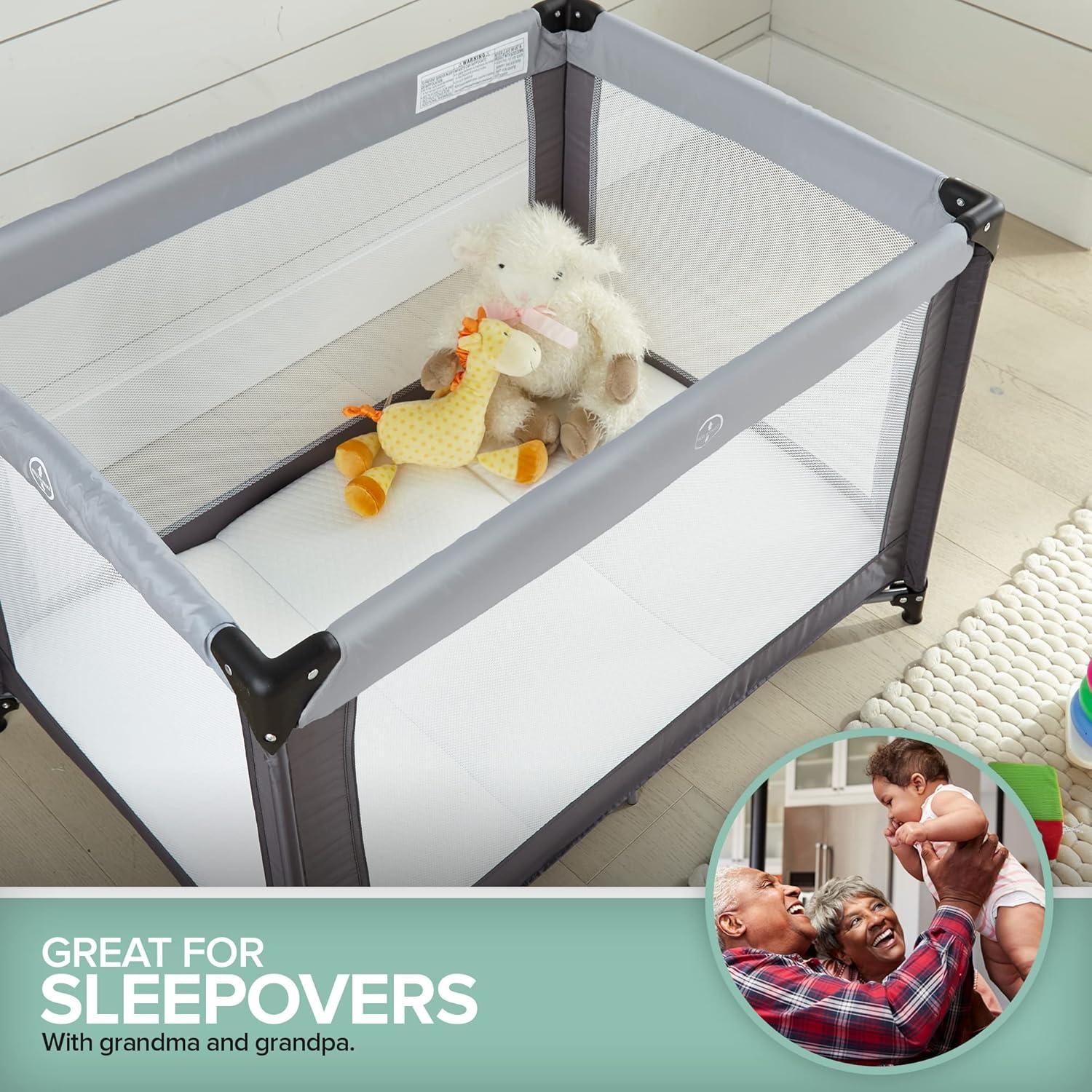 Colchón Plegable para Cuna de Viaje Stock Your Home 96.5x66cm