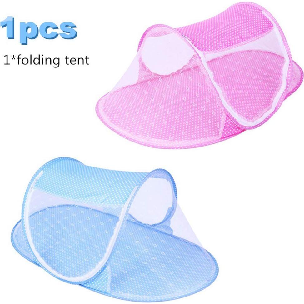 Cama portátil plegable para bebés Fafeicy 110x60 cm rosa