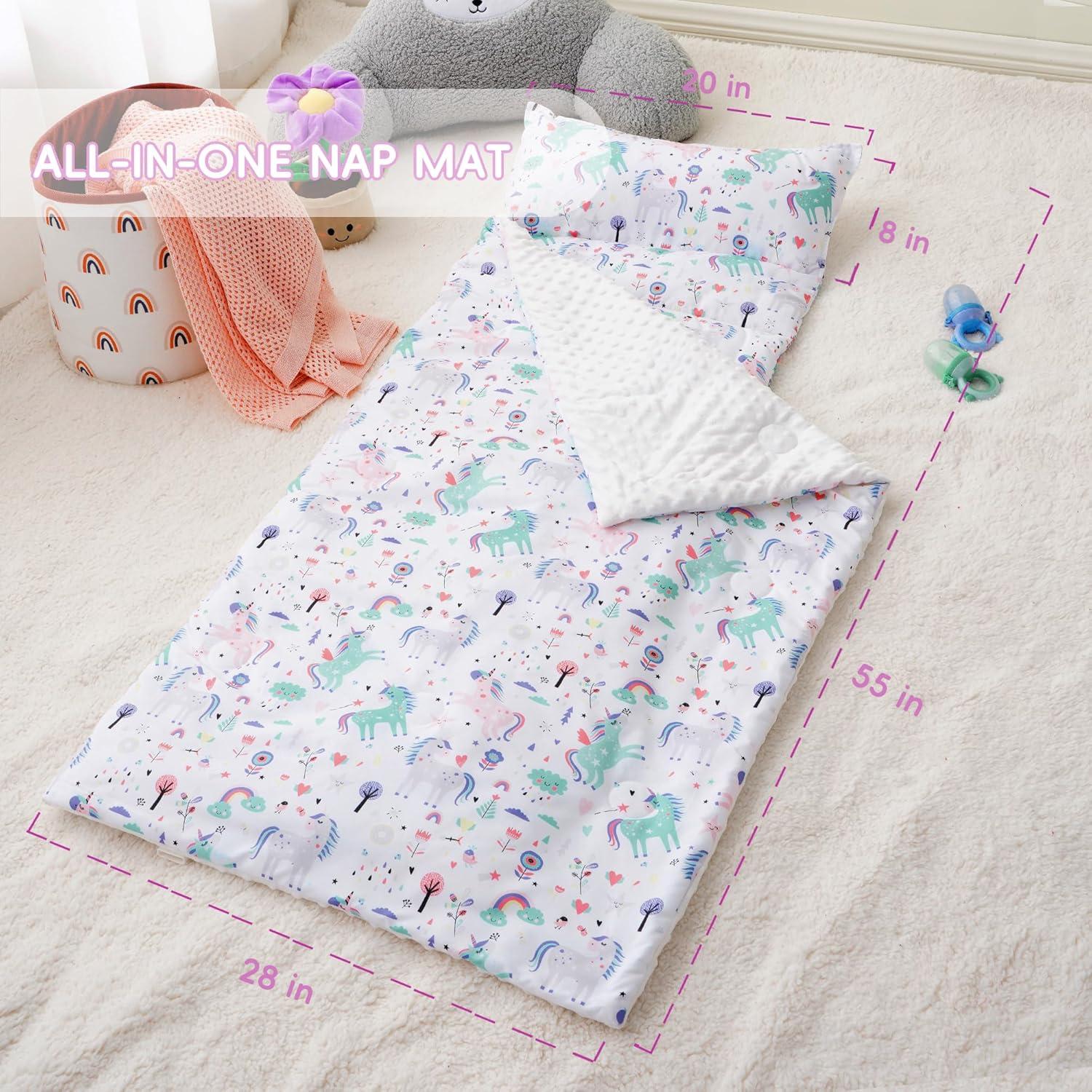 Esterita para Siesta Niños Bunnikins & Clover Unicornio 139.7x50.8cm