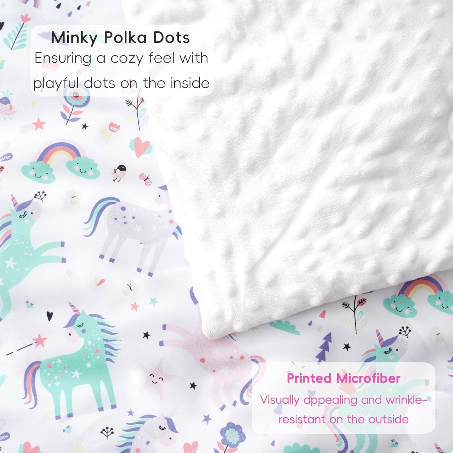 Esterita para Siesta Niños Bunnikins & Clover Unicornio 139.7x50.8cm