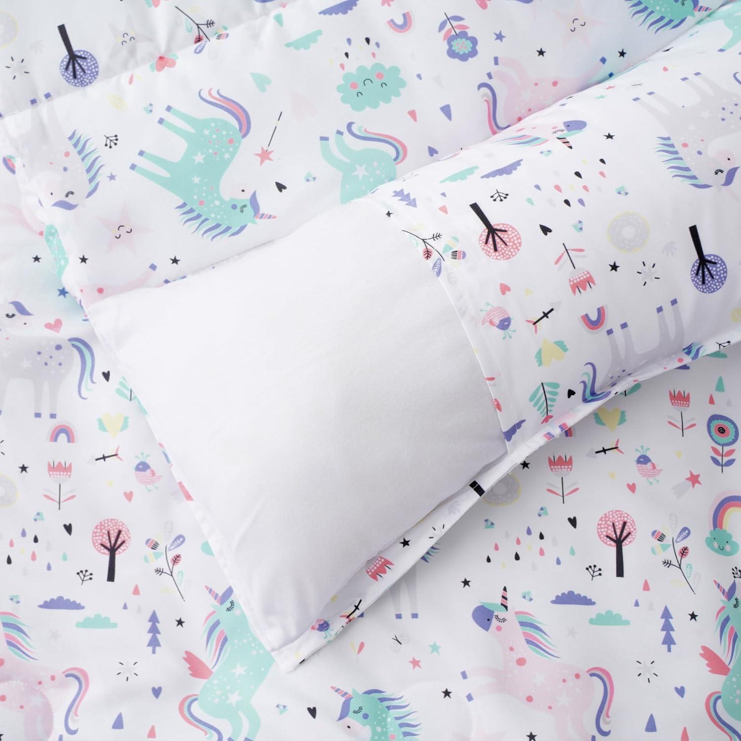 Esterita para Siesta Niños Bunnikins & Clover Unicornio 139.7x50.8cm