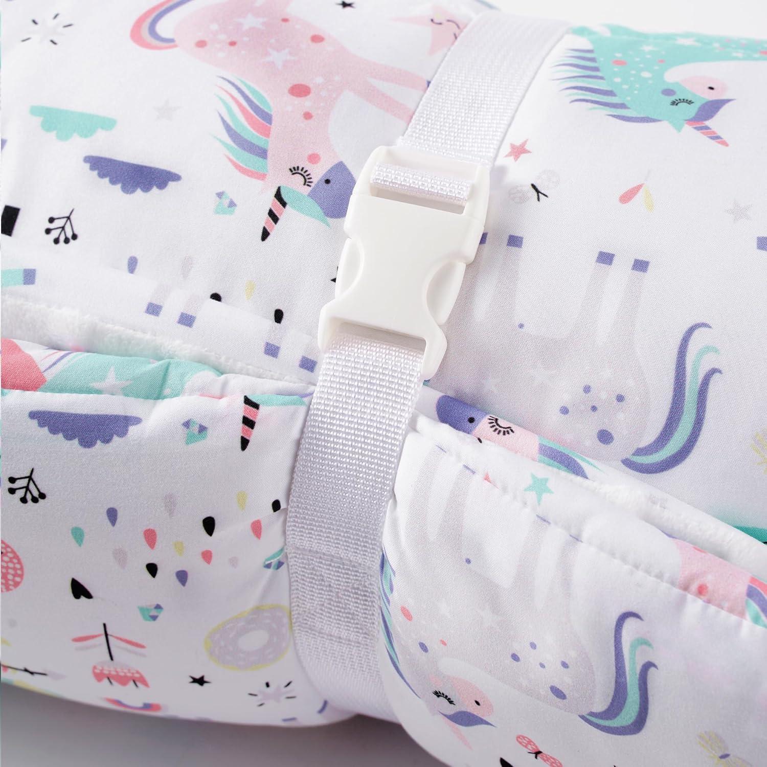 Esterita para Siesta Niños Bunnikins & Clover Unicornio 139.7x50.8cm