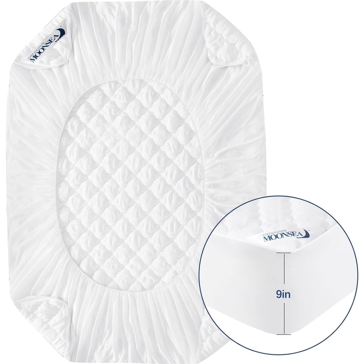 Protector de Colchón Inflable Moonsea para Niños 132x71cm