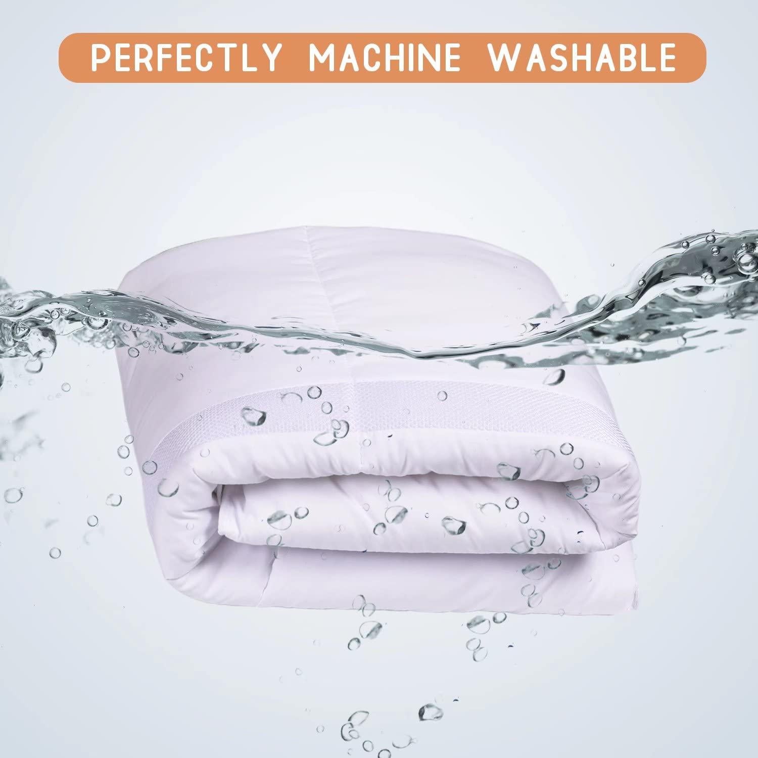 Edredón Hipoalergénico ZPECC para Niños 99x119 cm Blanco