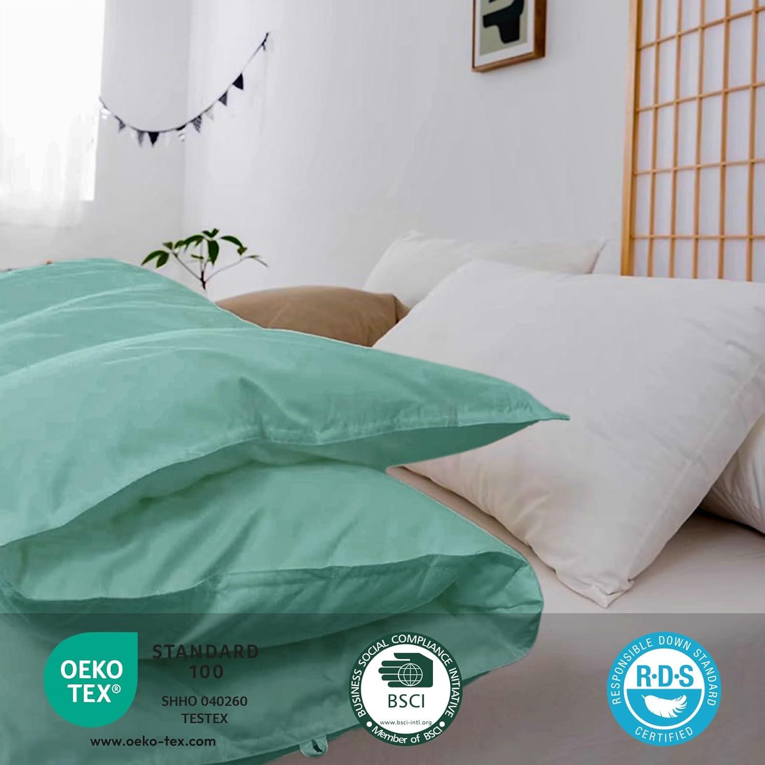 Manta Edredón para Bebé zzlamb 104x122cm Aqua Suave y Ligera