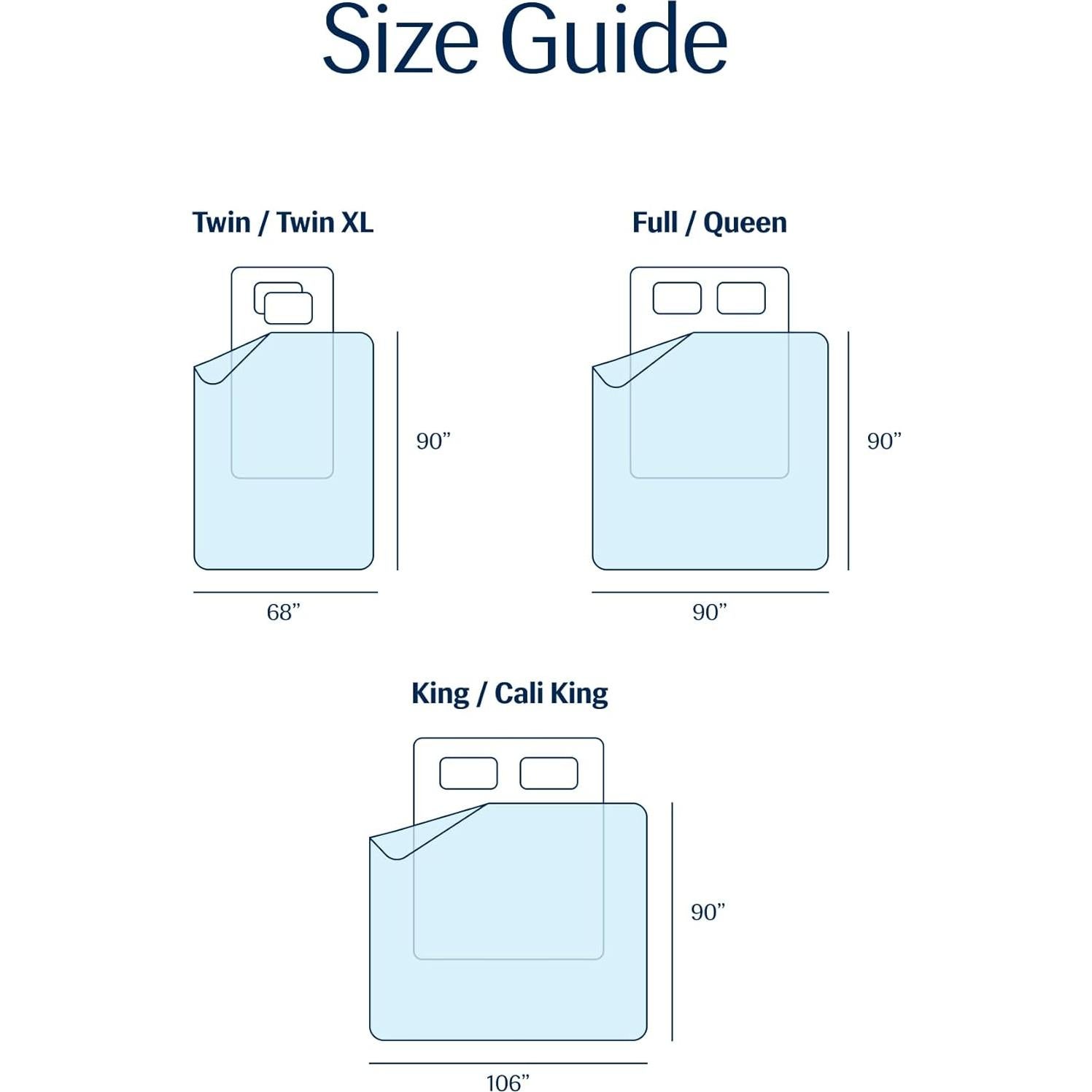 Edredón Refrigerante REST Evercool Rey 269x229 cm Azul Aqua