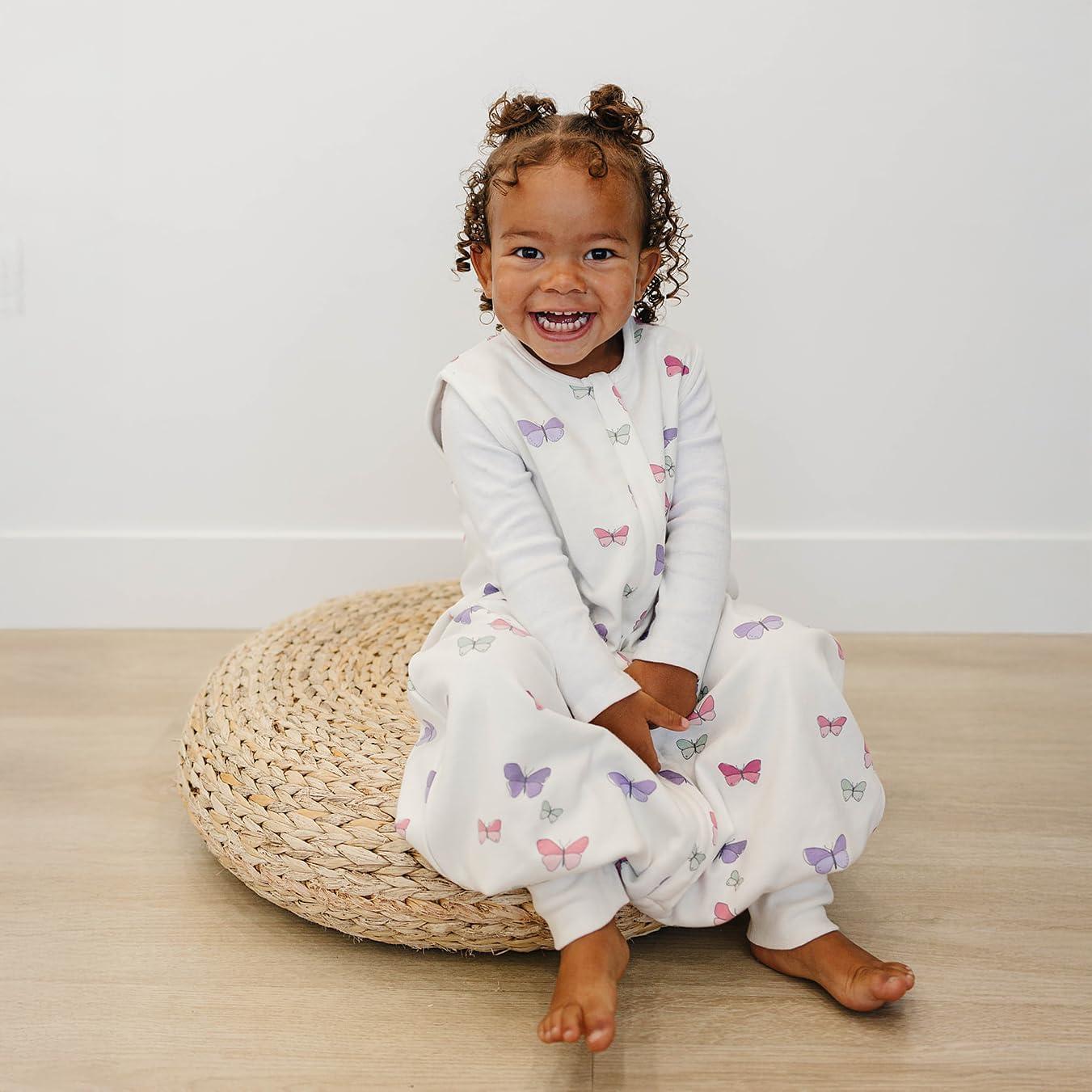 Saco de dormir Woolino 4 estaciones 18-36 meses Mariposa