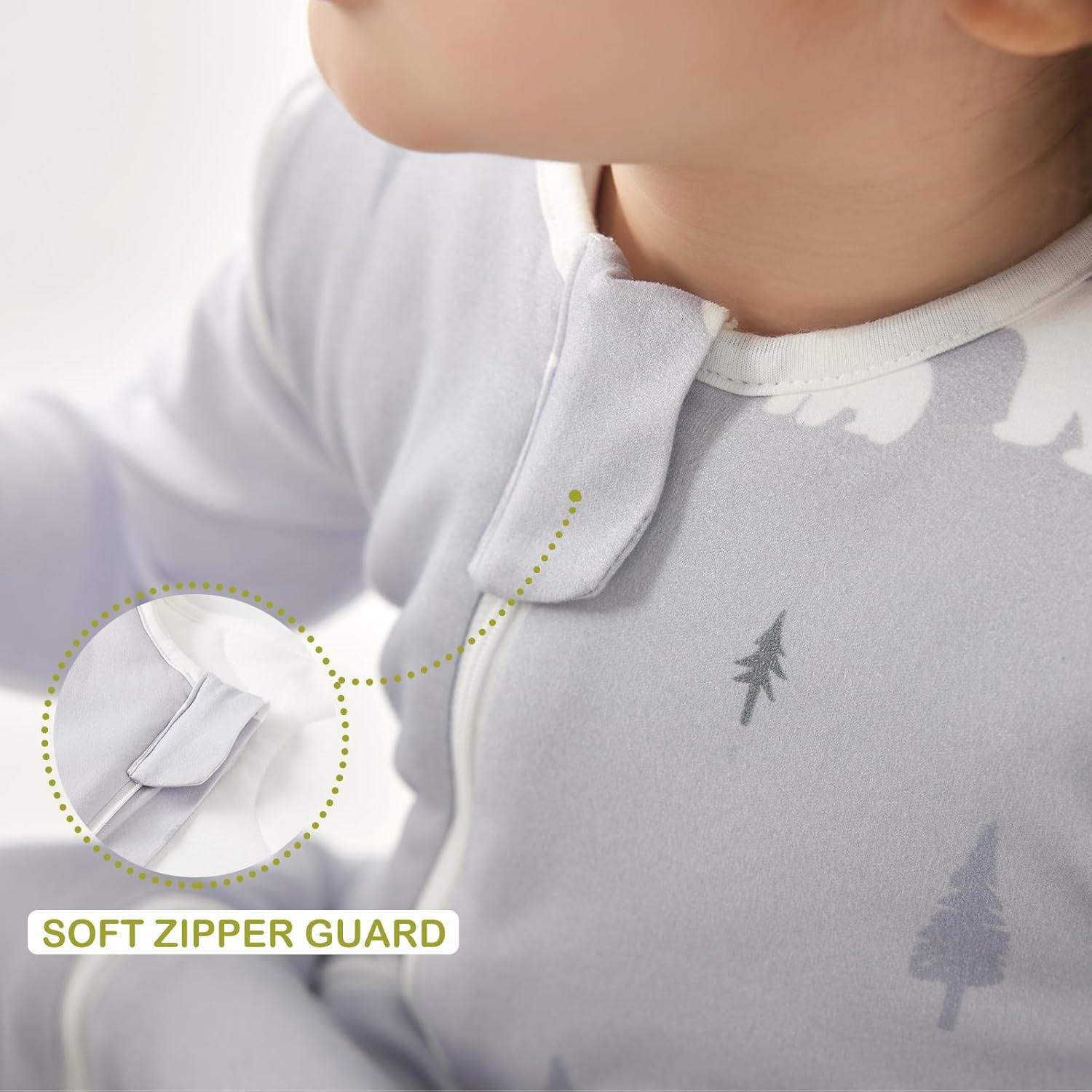 Saco de dormir 3.5 TOG para bebé con pies y mangas desmontables