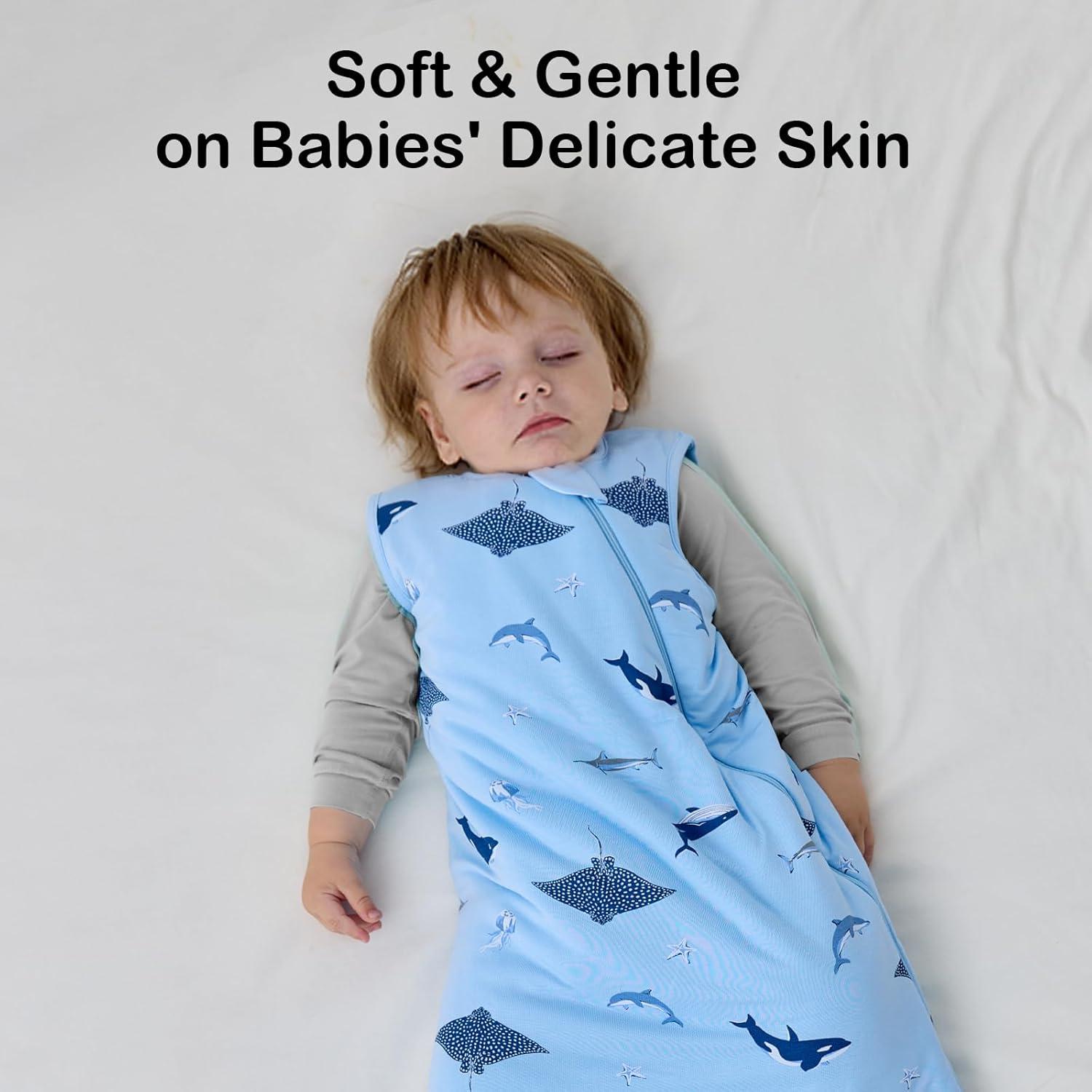 Saco de Dormir BubblePanda Rayón Bambú 6-12 Meses 1.0 Tog