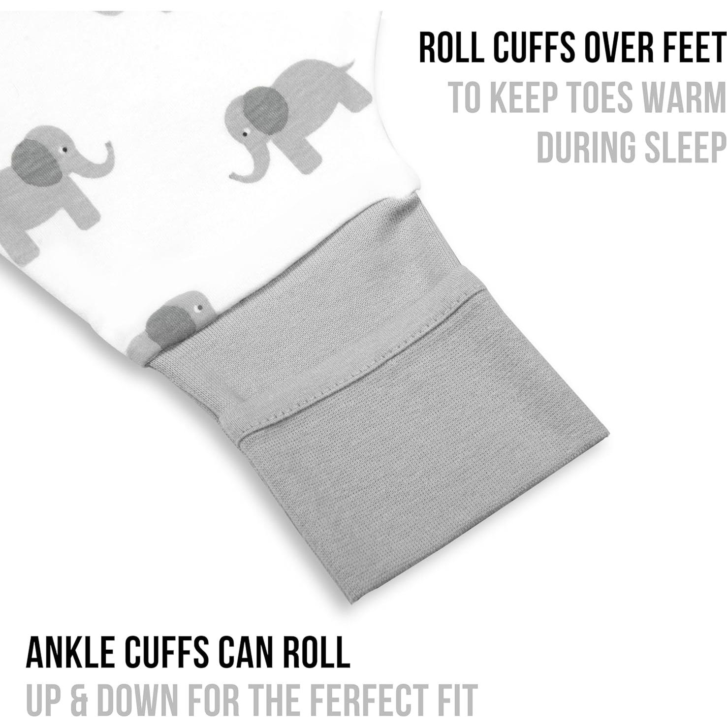 Saco de dormir Mama Cheetah 0.5 TOG para niños con pies