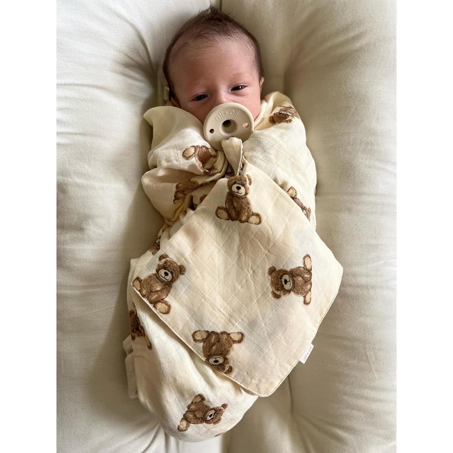 Conjunto de Chupetes Ali+Oli 2 Piezas Silicona Libre BPA