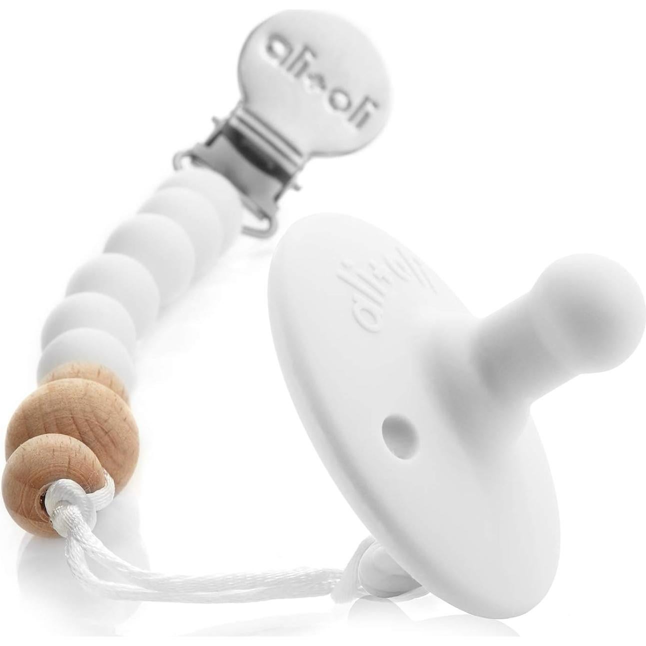 Conjunto de Chupetes Ali+Oli 2 Piezas Silicona Libre BPA