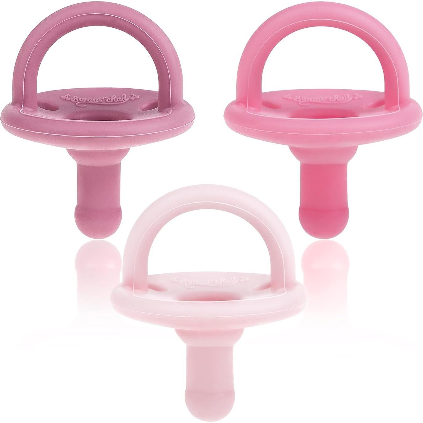 Chupetes Sweet Child 0-18 Meses, Set de 6 Silicona Segura