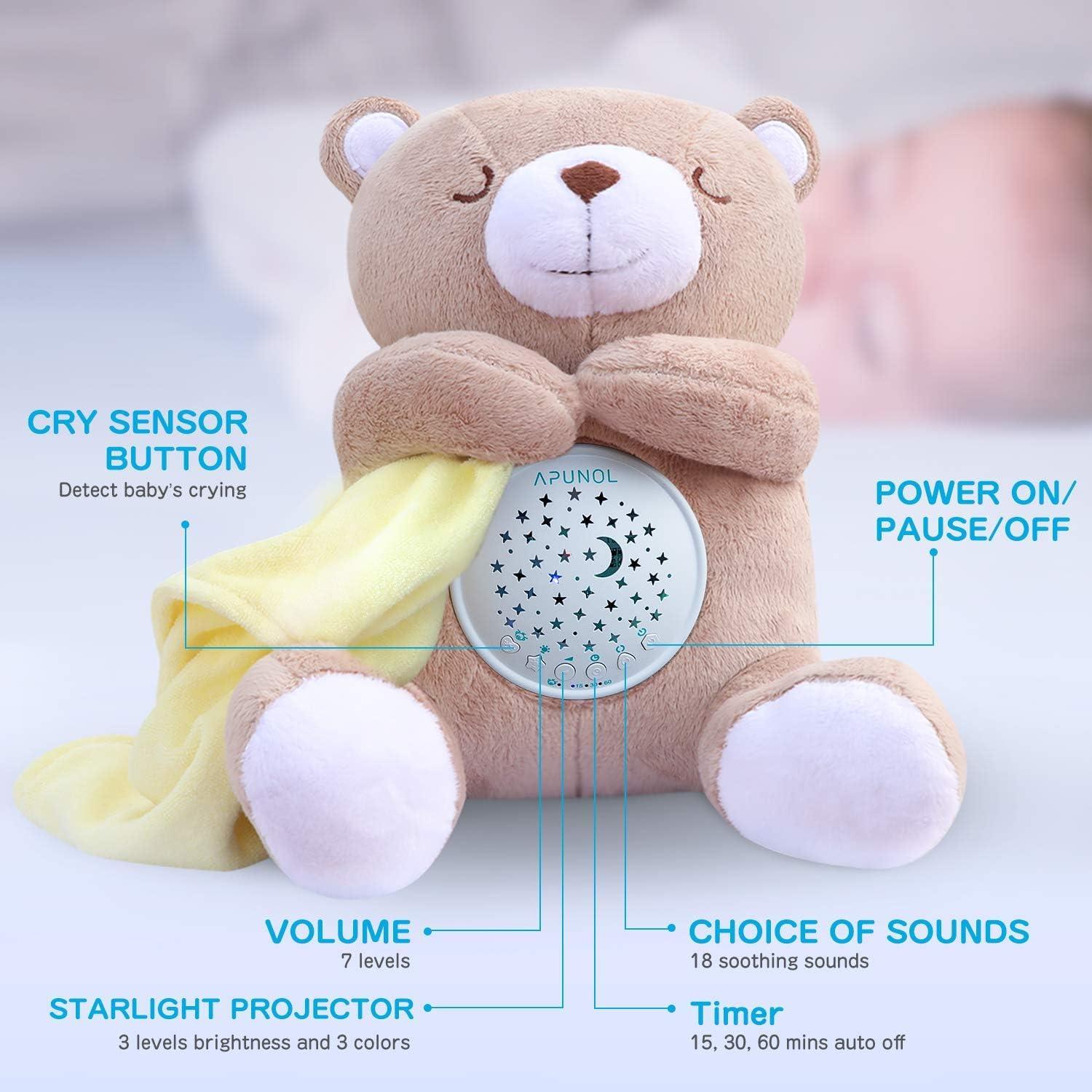 Máquina de Sueño para Bebés AIPROV A11 Proyector Luz Nocturna