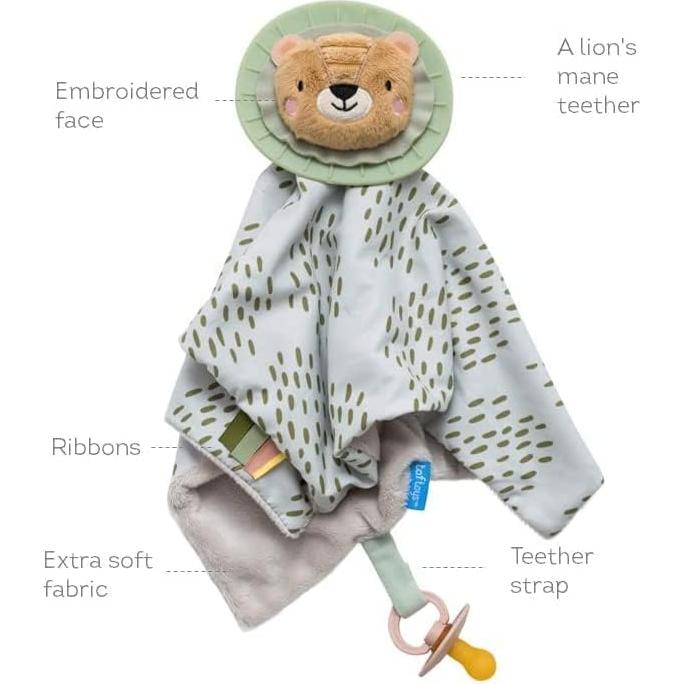 Manta de Seguridad Suave Taf Toys León Bebé con Mordedor