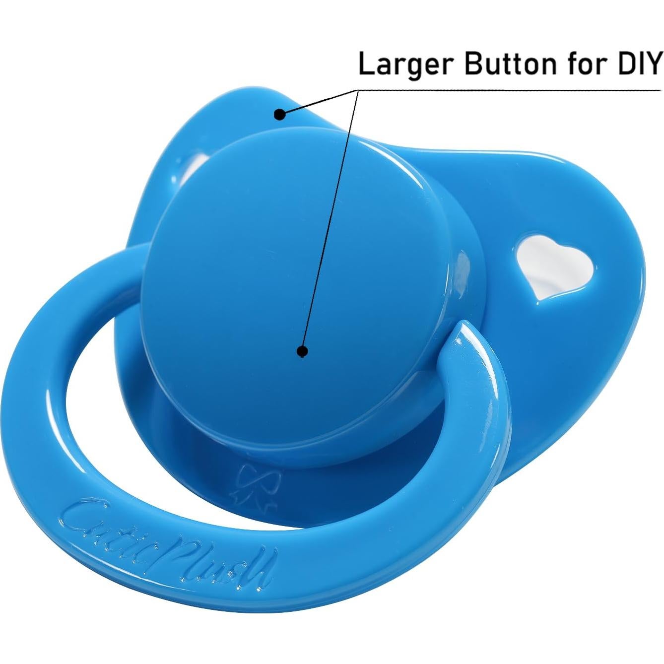 Chupetes Adultos CutiePlusU - Paquete de 3 Colores - Silicona