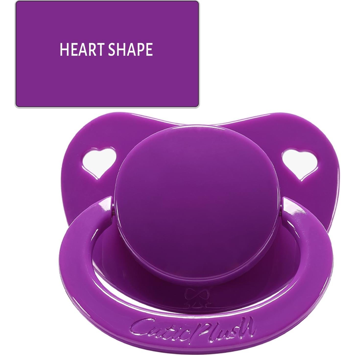 Chupetes Adultos CutiePlusU - Paquete de 3 Colores - Silicona