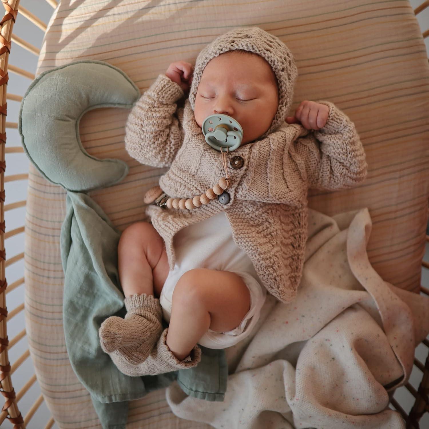 Chupete de Goma Natural FRIGG 0-6 Meses Libre de BPA - Paquete de 2